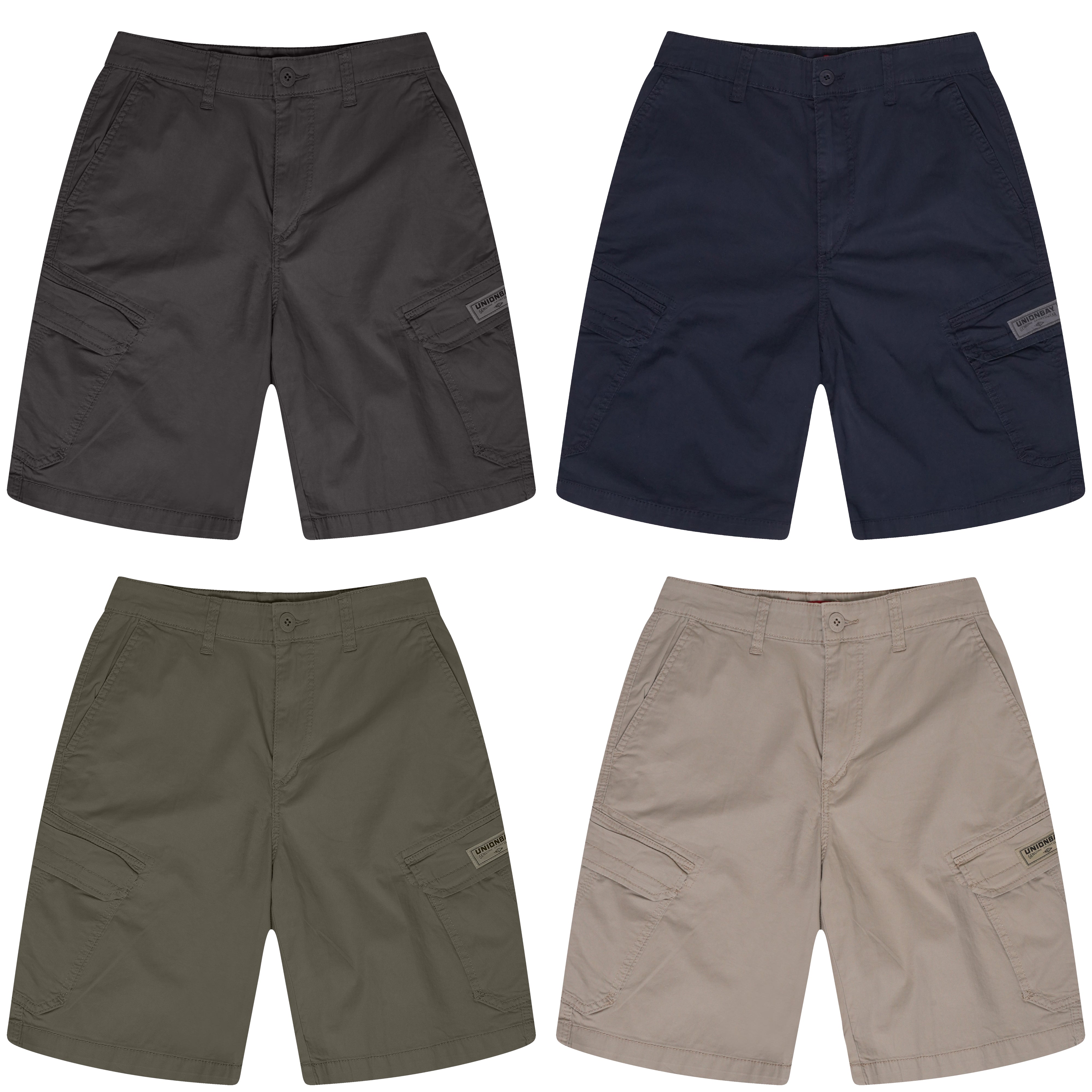 Union Bay Noah Stretch Twill Cargo Shorts