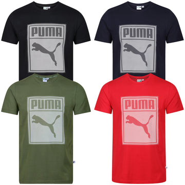 Puma Diagonal Stripe Graphic T-Shirt