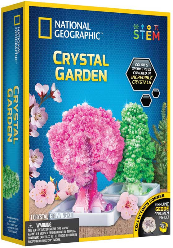 National Geographic Crystal Garden - Grow incredible crystal covered trees