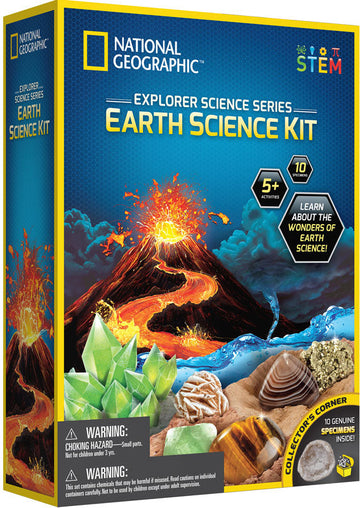 NATIONAL GEOGRAPHIC EXPLORER SCIENCE EARTH KIT