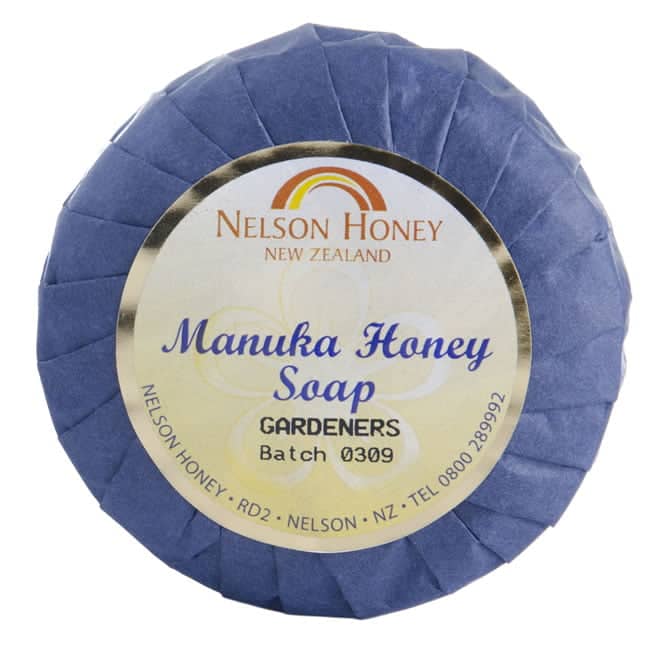 Nelson Honey Pure natural gardeners soap with manuka honey