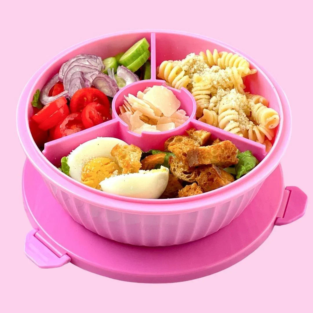 NEW! Yumbox Poke Bowl with 3 Compartment Divider - Various Colours