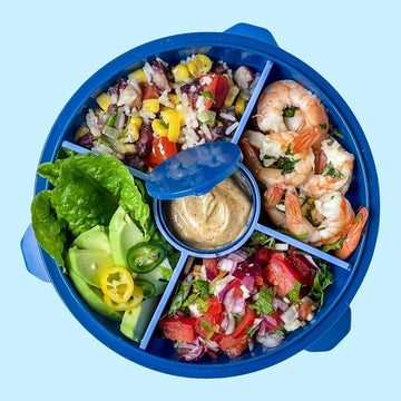NEW! Yumbox Poke Bowl with 4 Compartment Divider - Various Colours