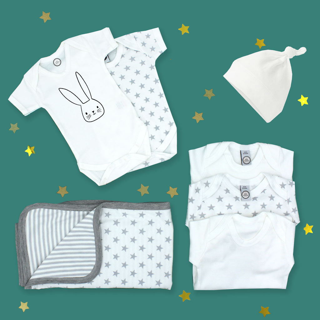 Newborn Clothes Starter Set - Stars