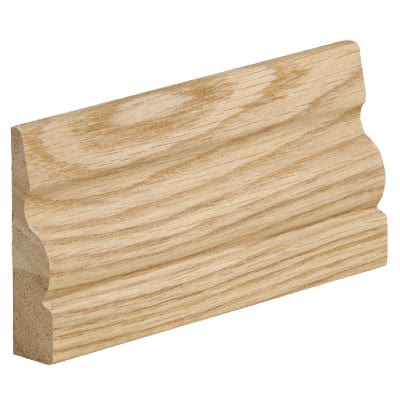 Oak Ogee Profile Pre-Finished Skirting - 3000 x 146 x 18mm (Pack of 5)