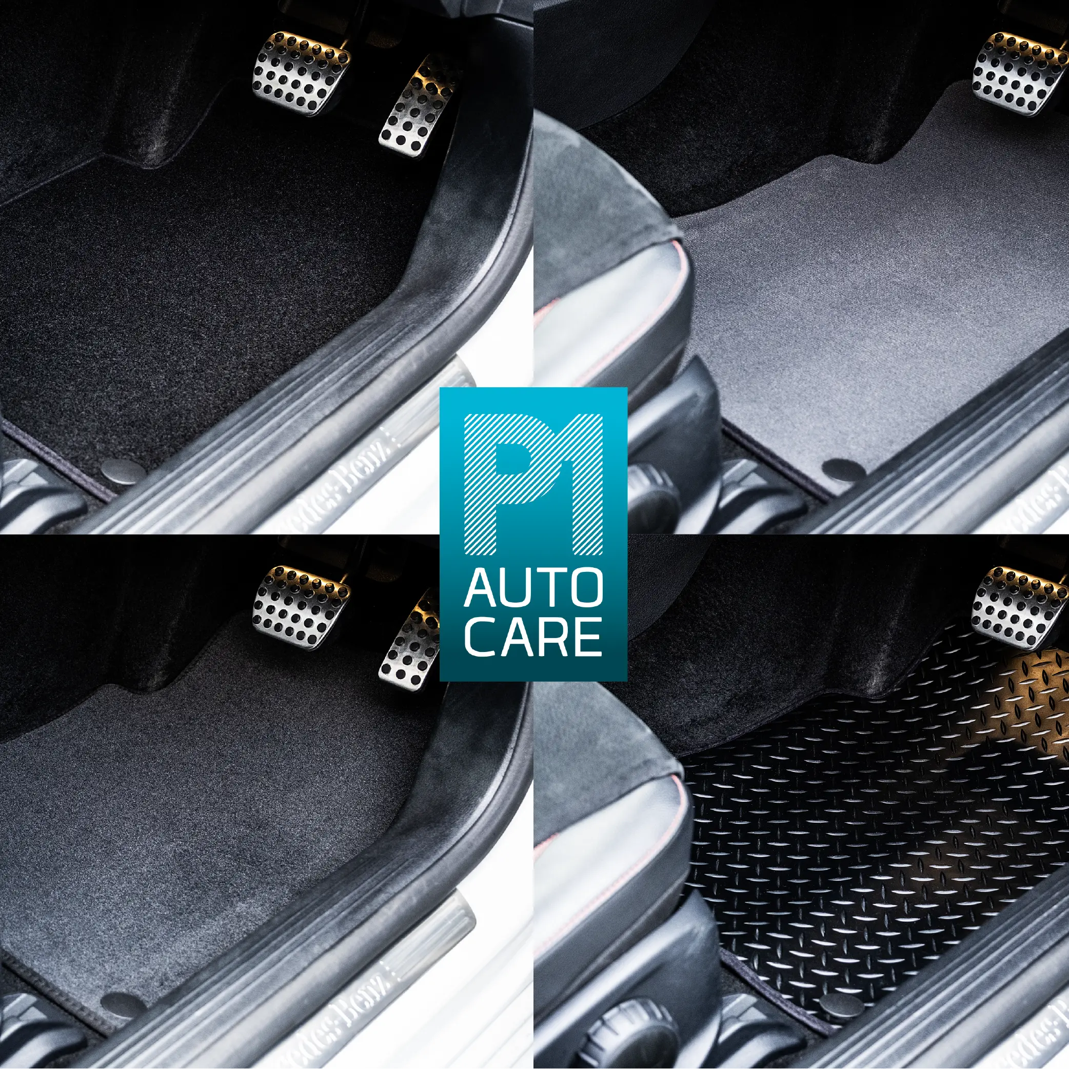 FORD Transit Connect Crew Cab Swb 2016> (66)  -Tailored Carpet Car Mats