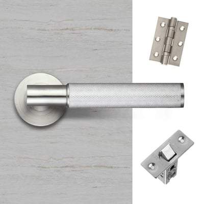 Pegasus Satin Chrome Handle Hardware Pack Privacy