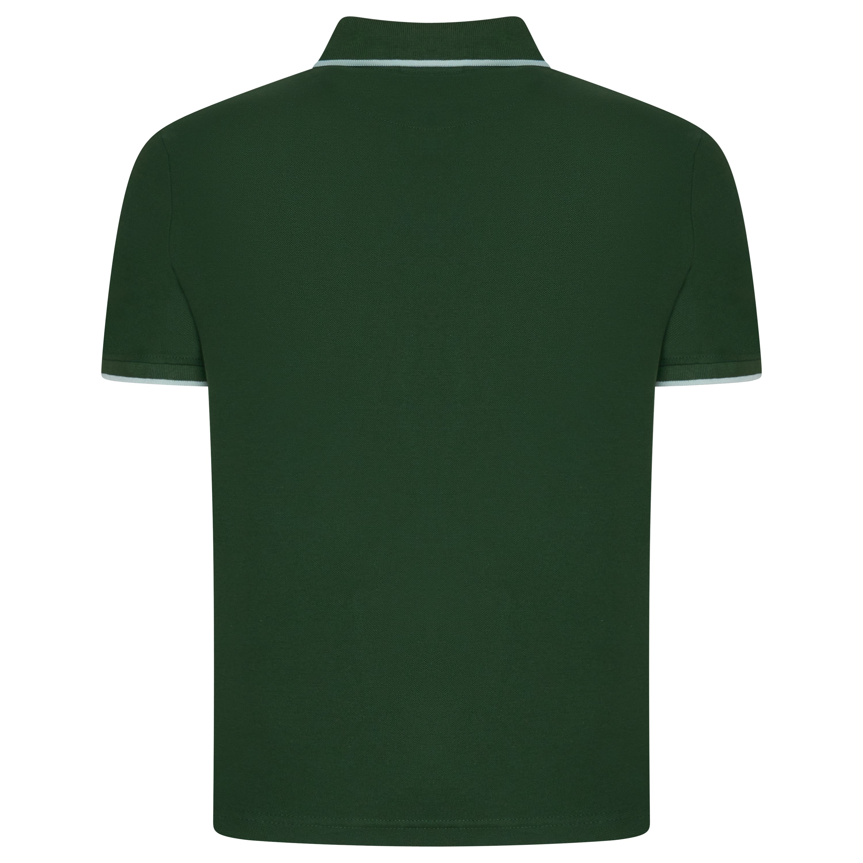 Evryone Contrast Tipped Polo Shirt