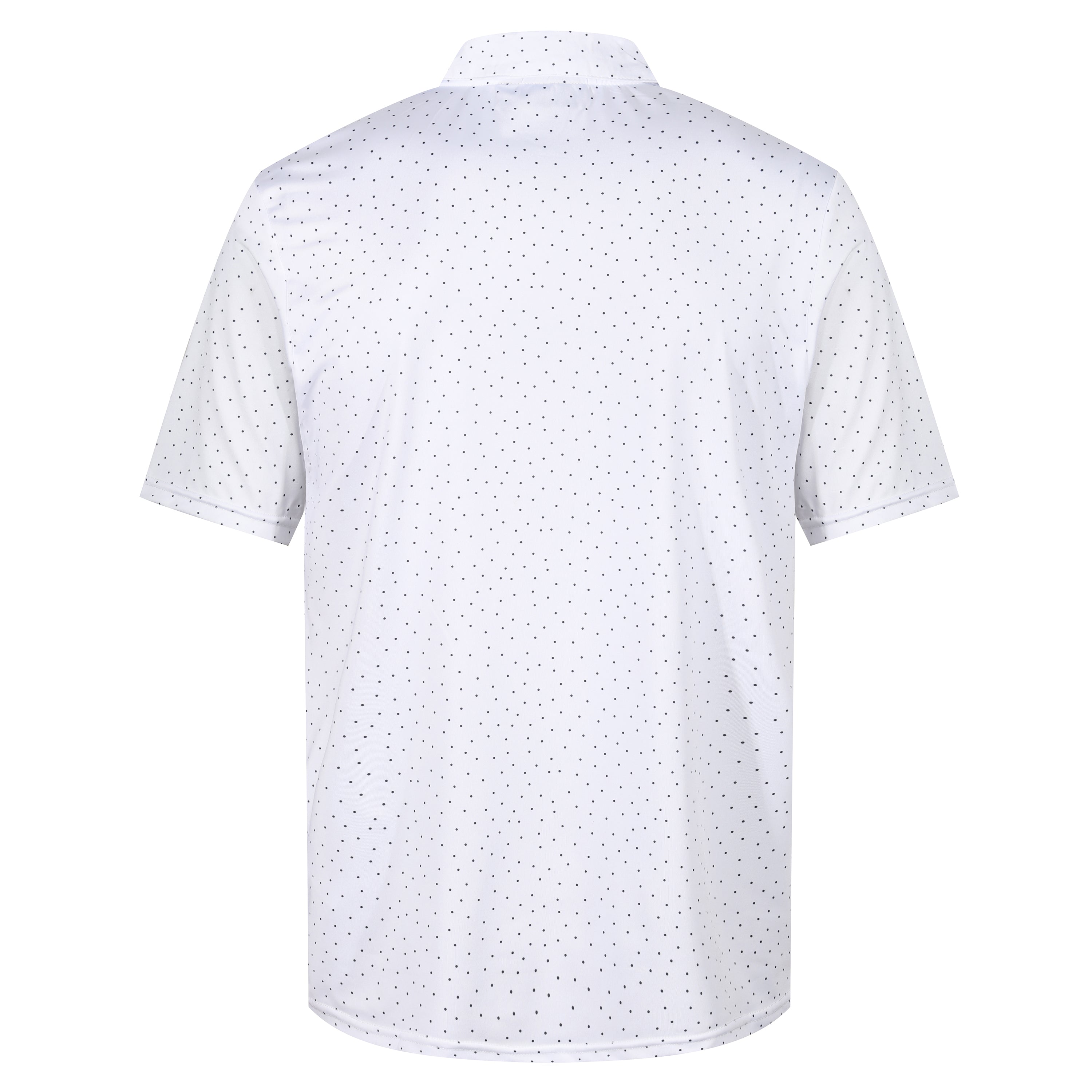 Island Green Dot Print Golf Sport Polo Shirt