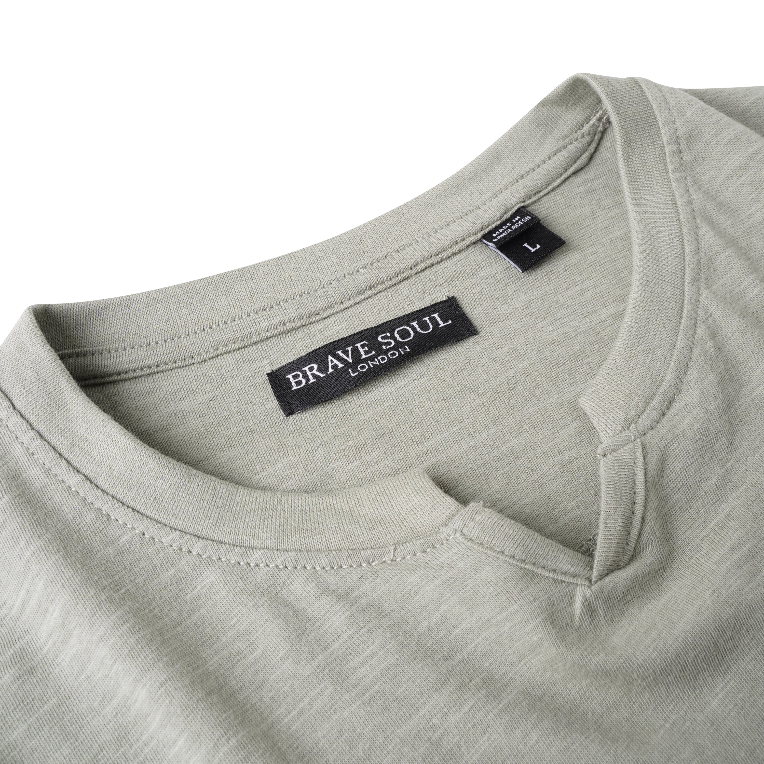 Brave Soul McBride V Neck T-Shirt