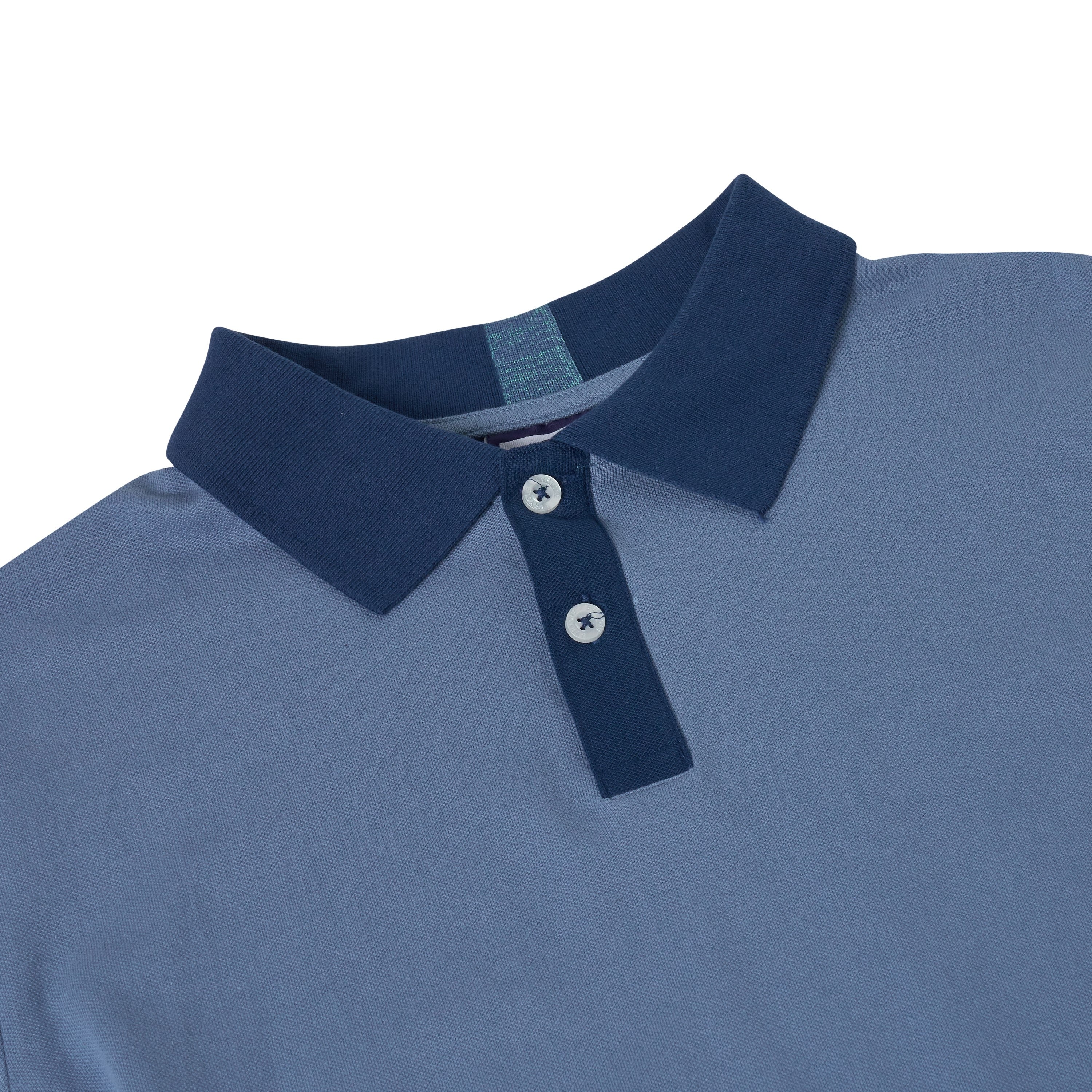 Evryone Contrast Collar Polo Shirt