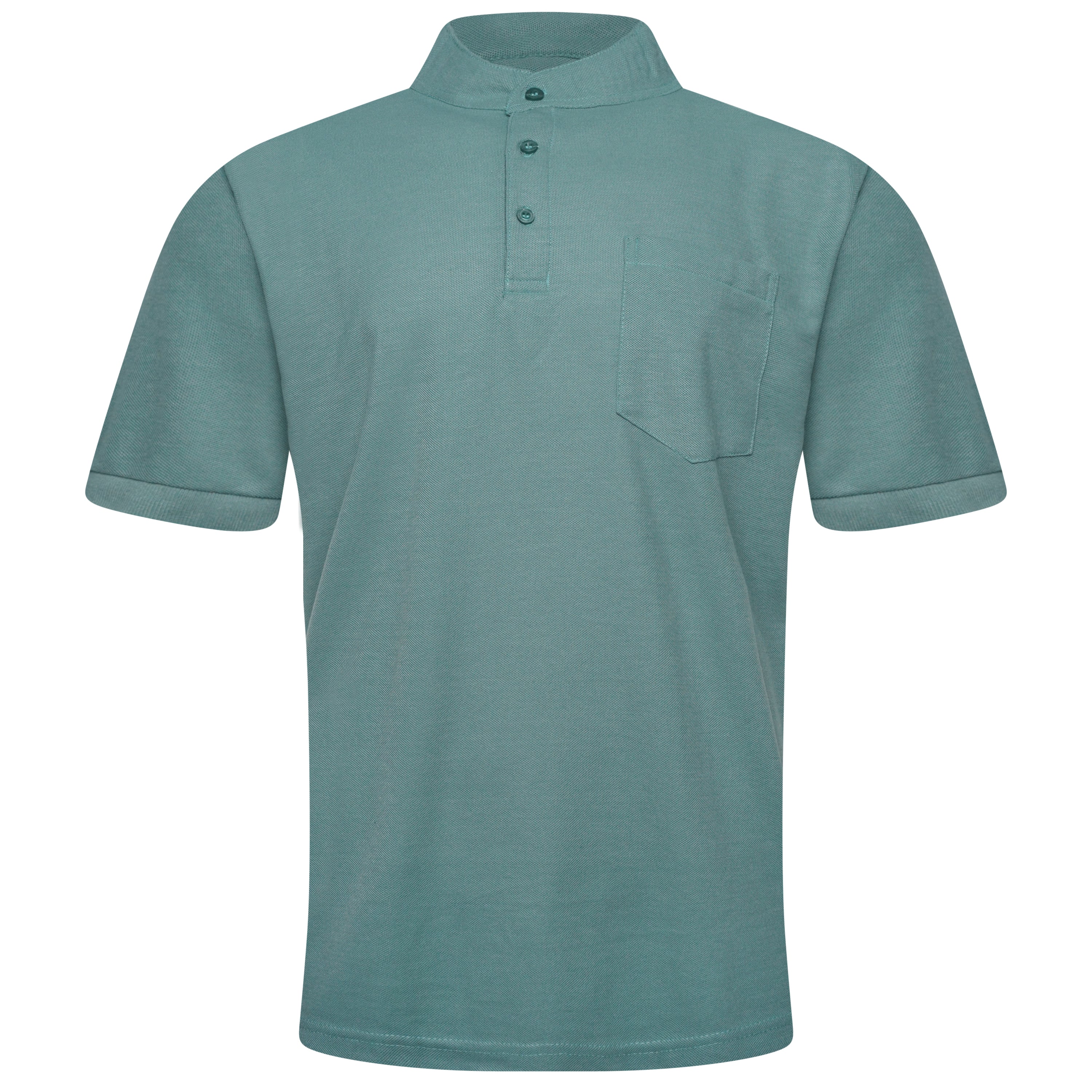 Charles Norton Grandad Collar Polo Shirt