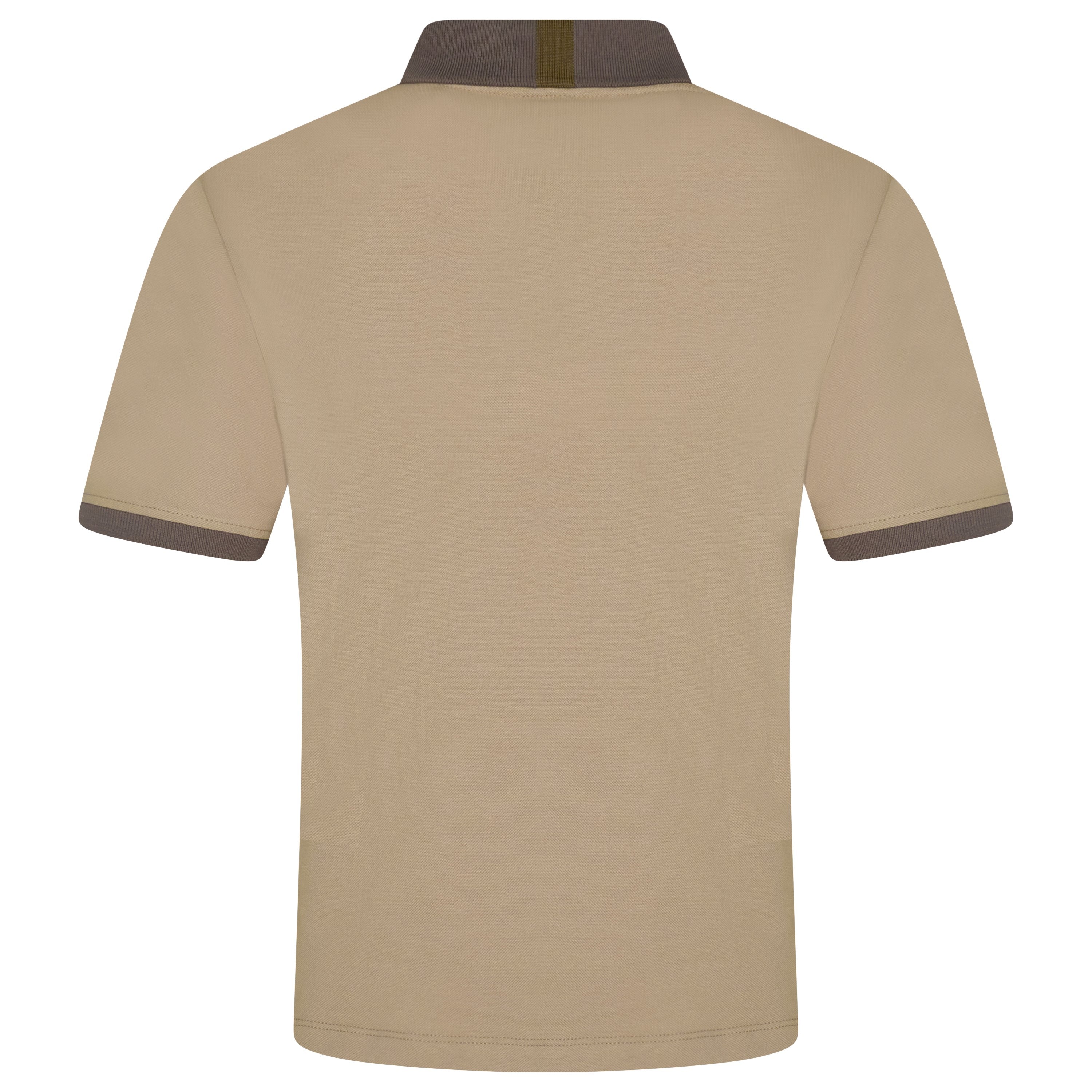 Evryone Contrast Collar Polo Shirt