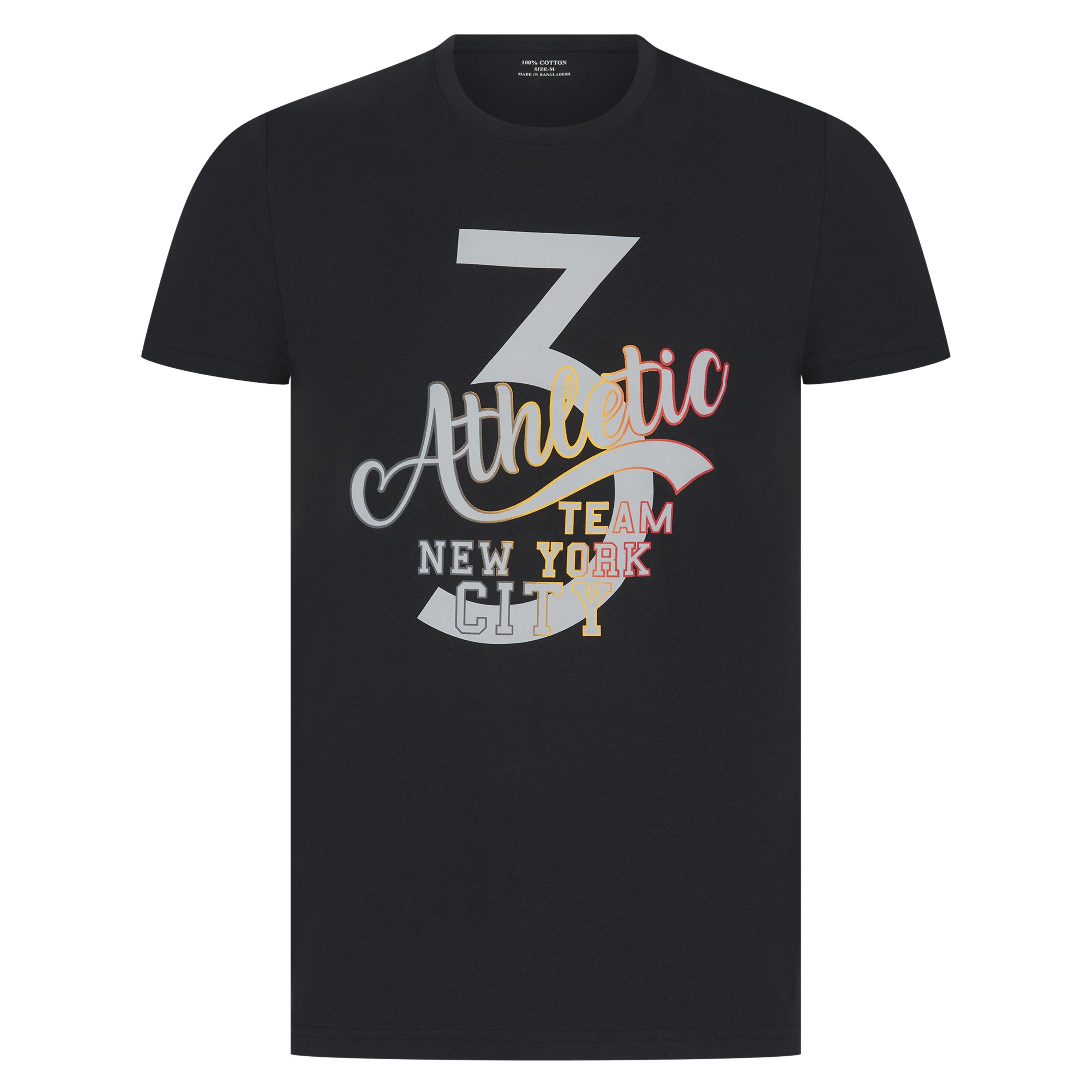 Milano Bulls Assorted 3 Pack Graphic T-Shirts