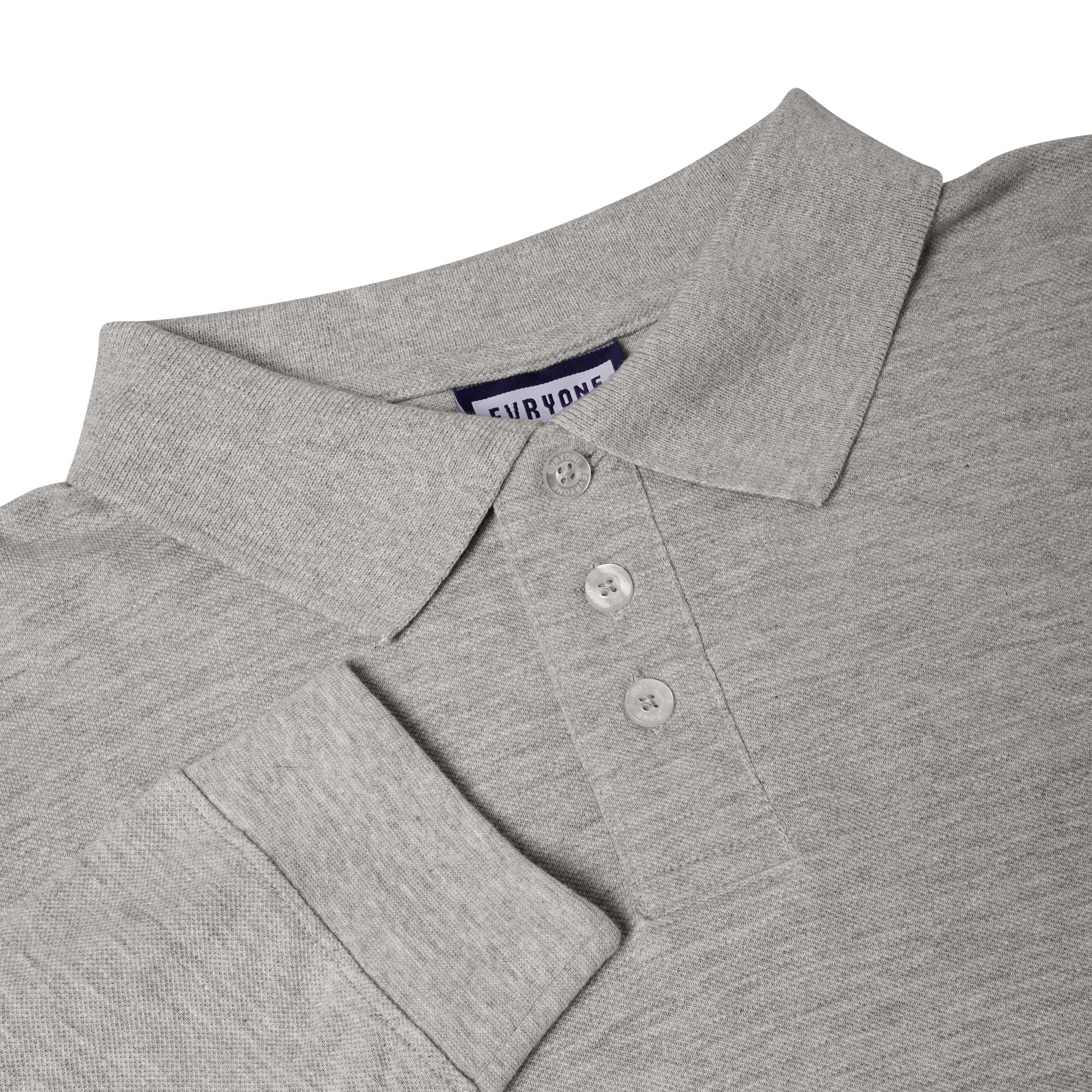 Evryone Long Sleeve Polo Shirt