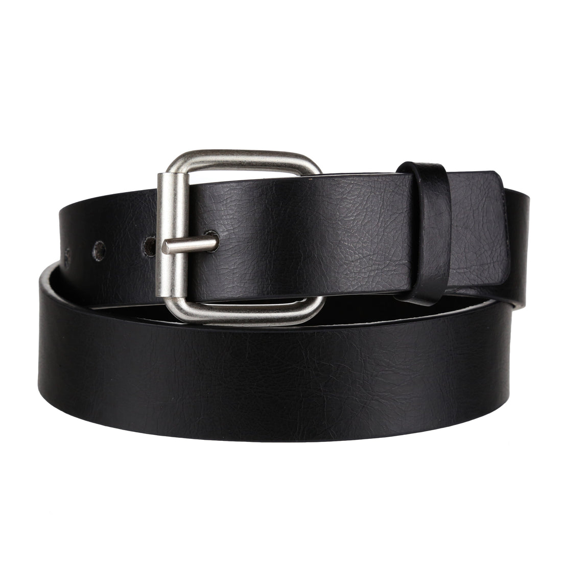 Forest 1.5" Wide Thick Buckle Bonded Leather Belt
