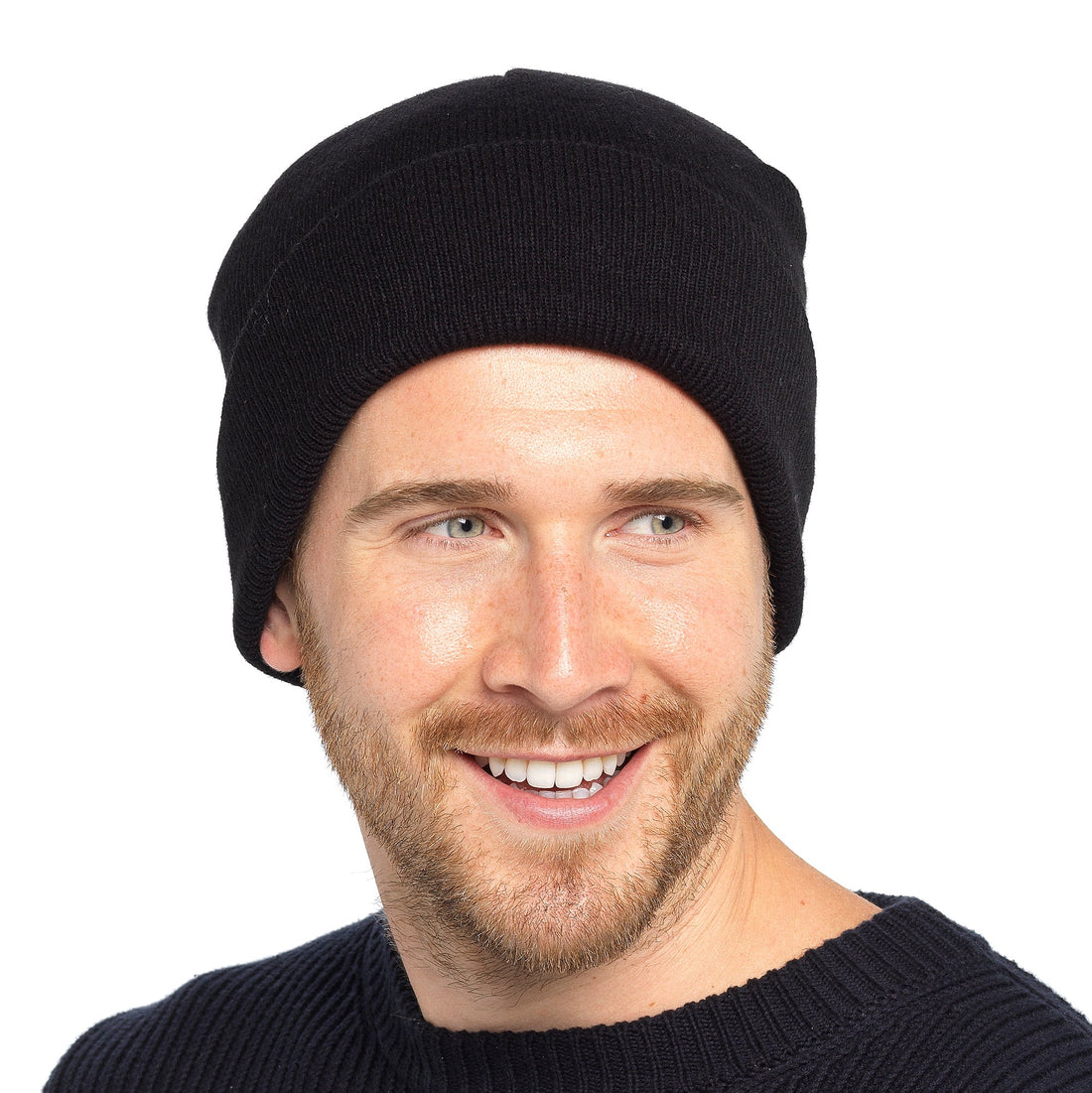 Tom Franks Knitted Hat With Turn Up
