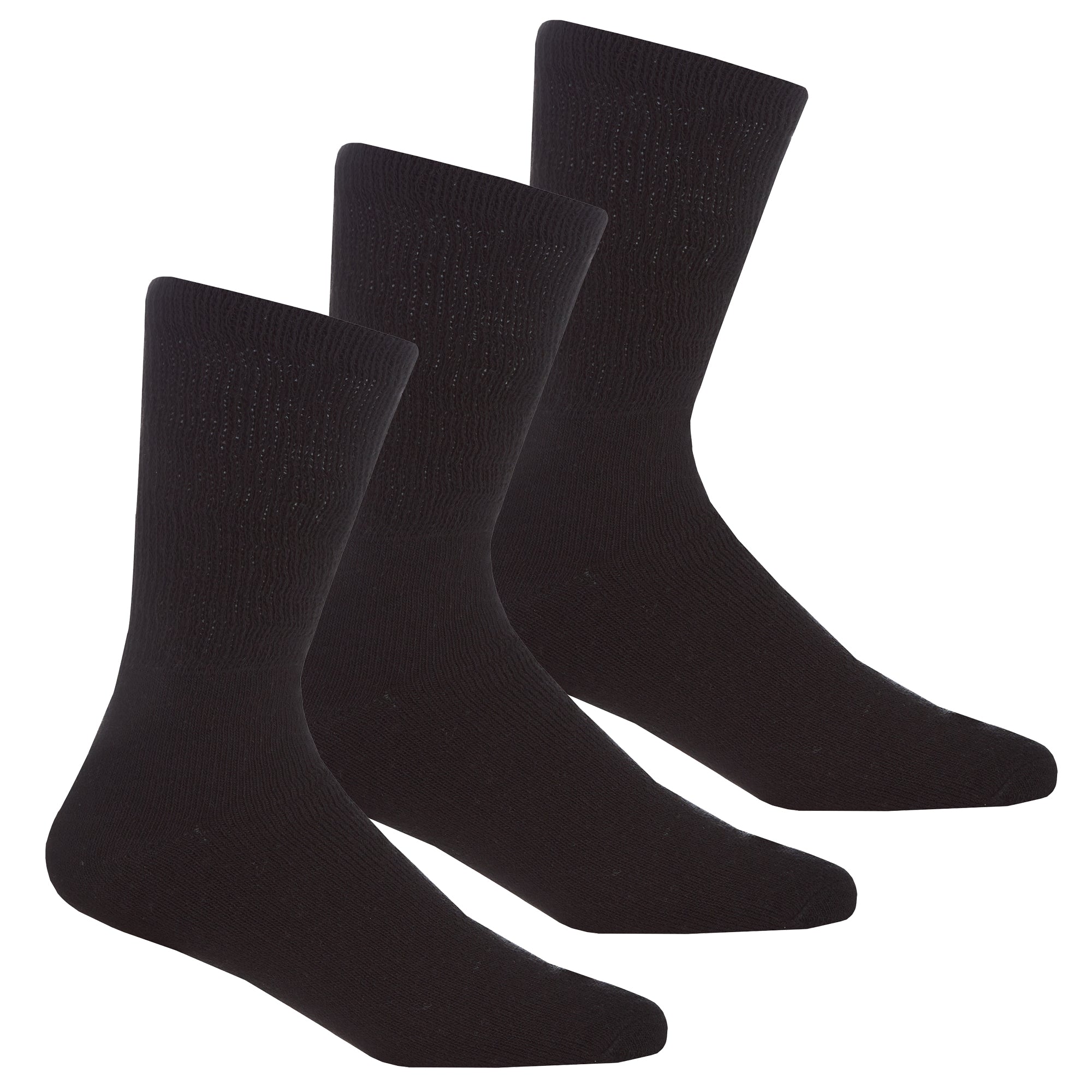 Grip Guardian 3 Pairs Non-Restrictive Diabetic Socks