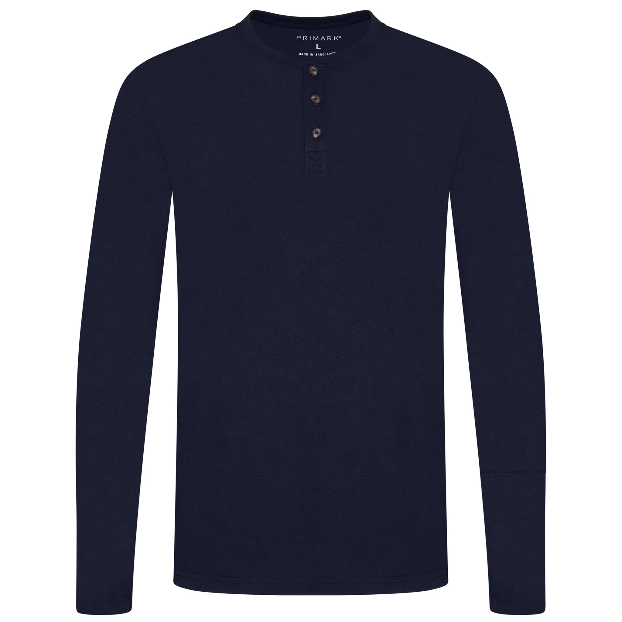 Long Sleeve Henley T-Shirt