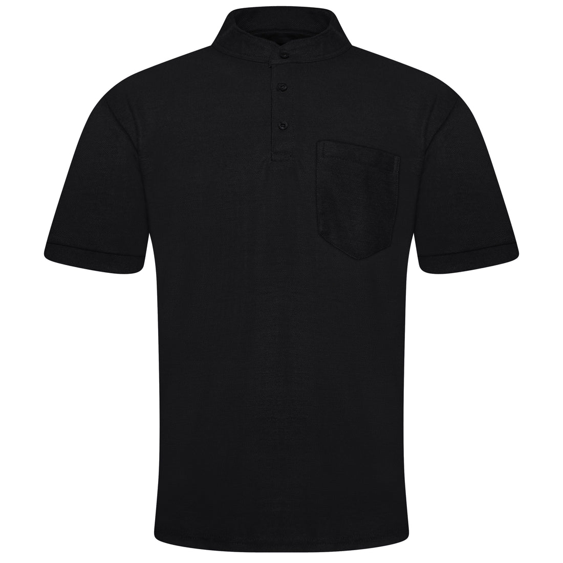 Charles Norton Grandad Collar Polo Shirt