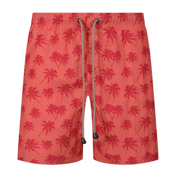 Red Herring Palm Print Swim Shorts