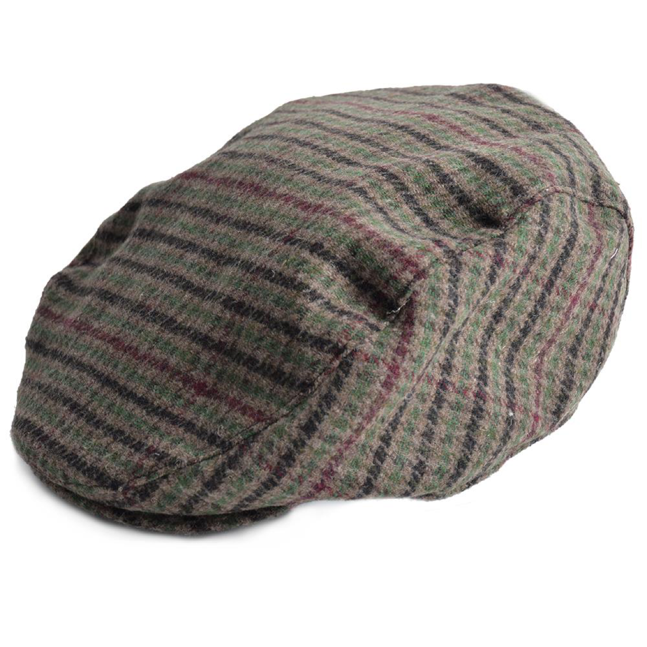 Tom Franks Wool Blend Flat Cap