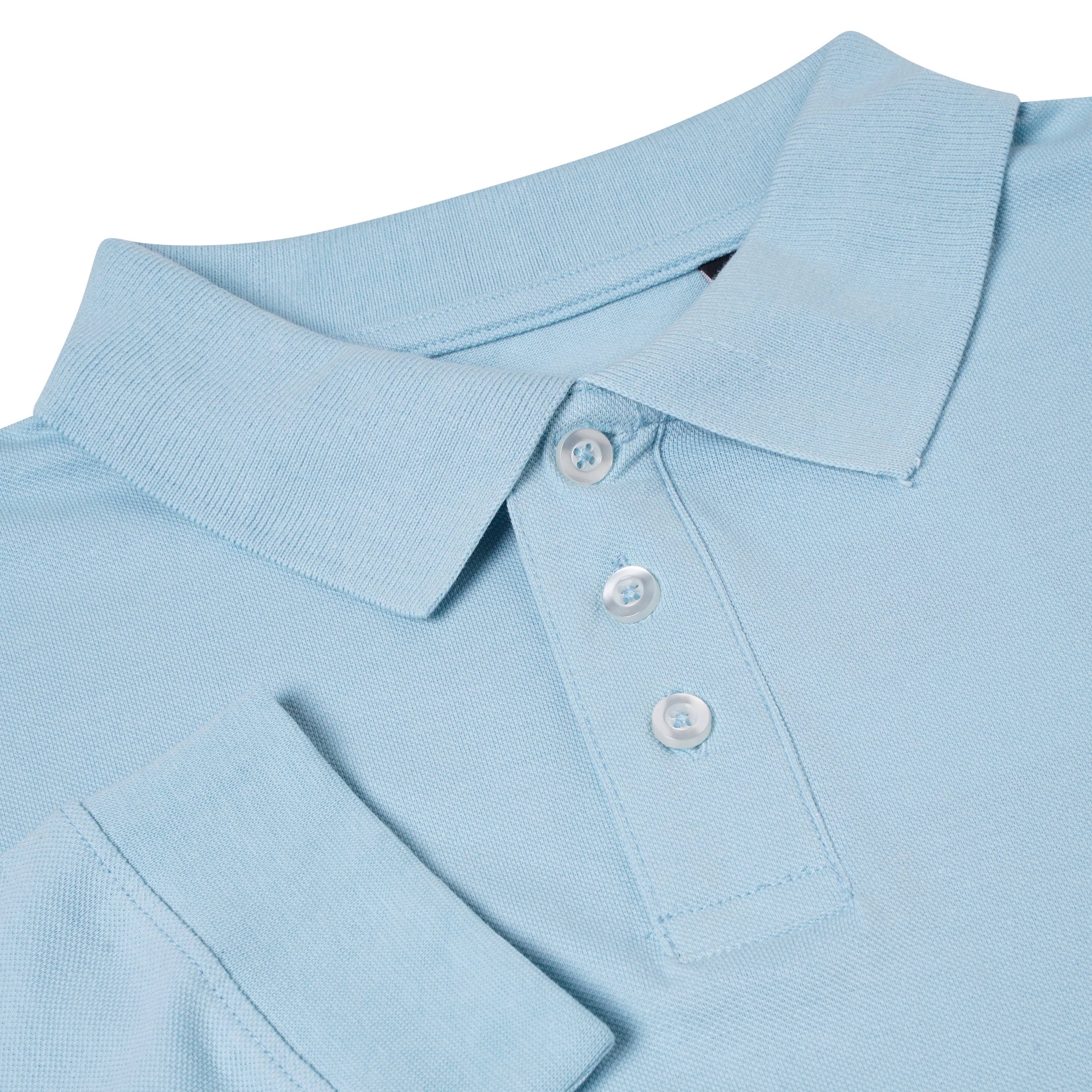 Everett Wales Long Sleeve Polo Shirt