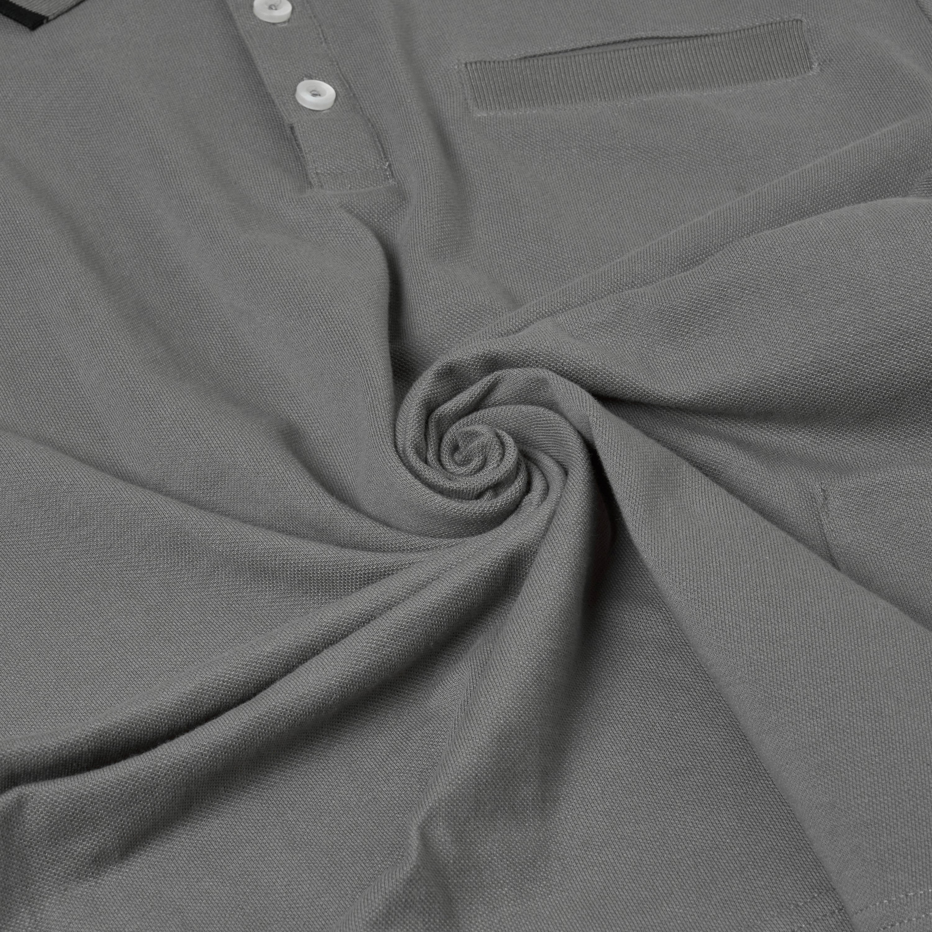 Evryone Contrast Tipped Polo Shirt