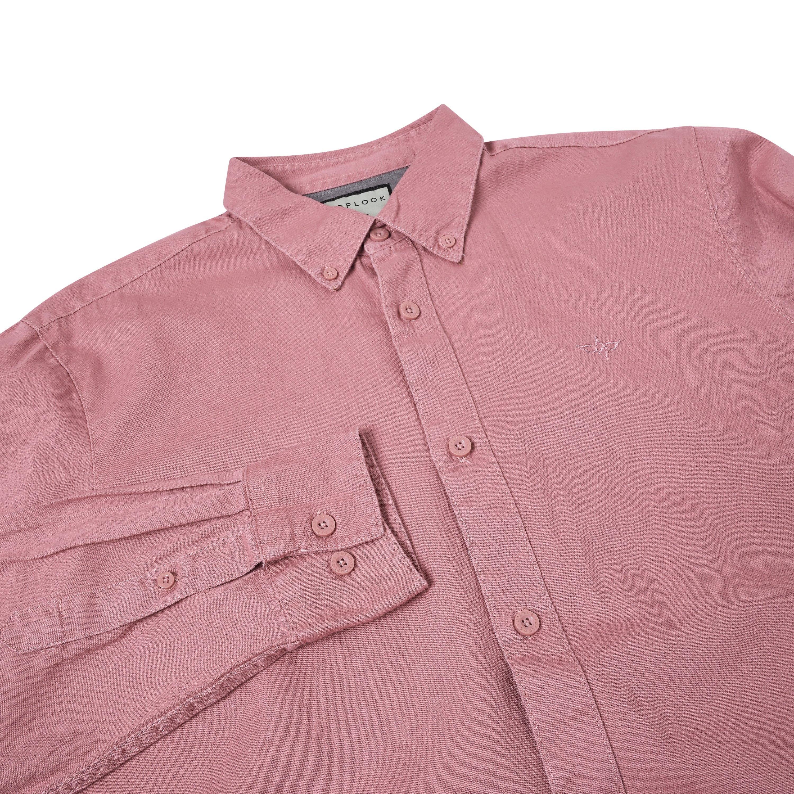 TL London Embroidered Logo Long Sleeve Shirt