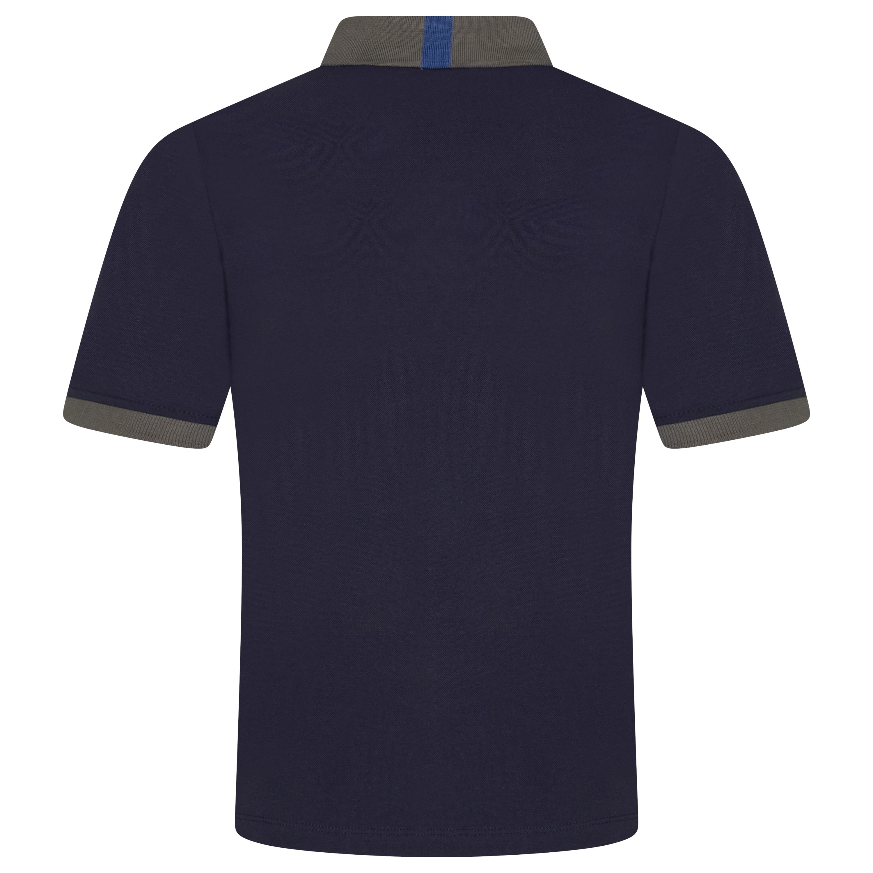 Evryone Contrast Collar Polo Shirt
