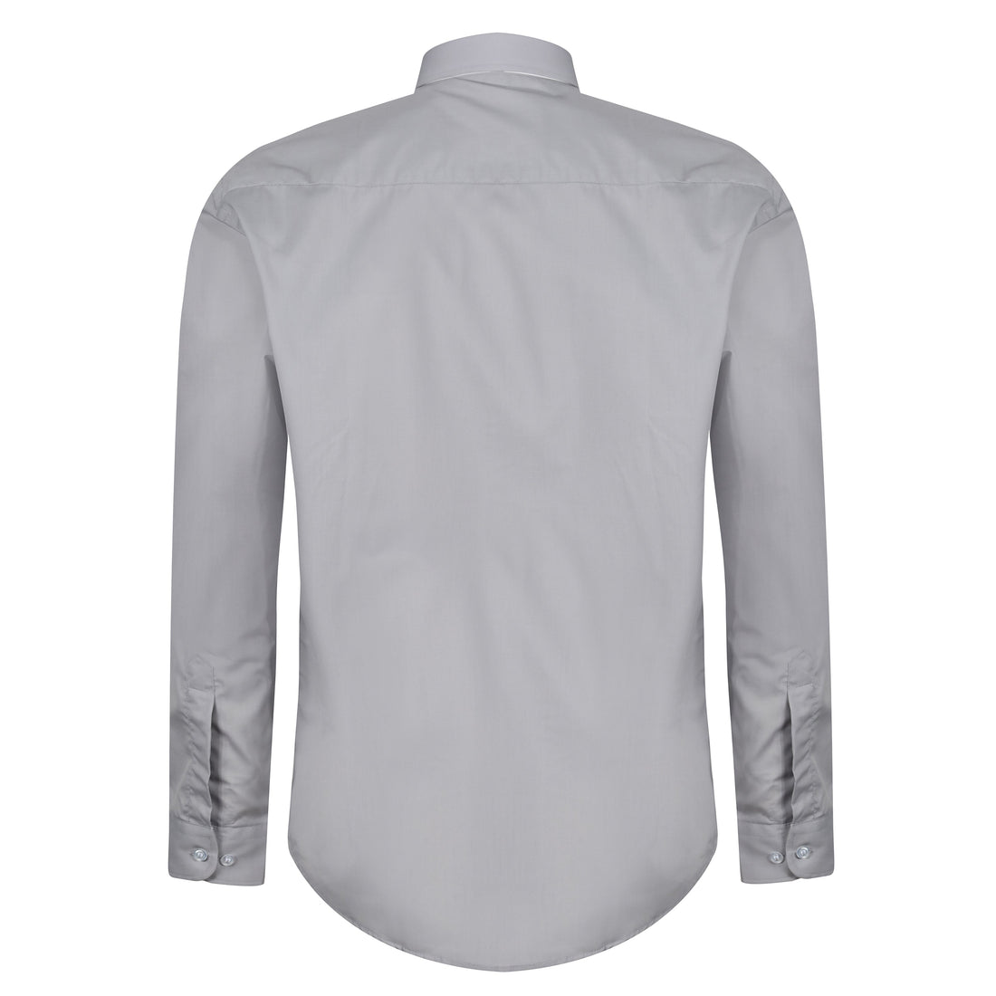 Kustom Kit Long Sleeve Button Up Poplin Shirt