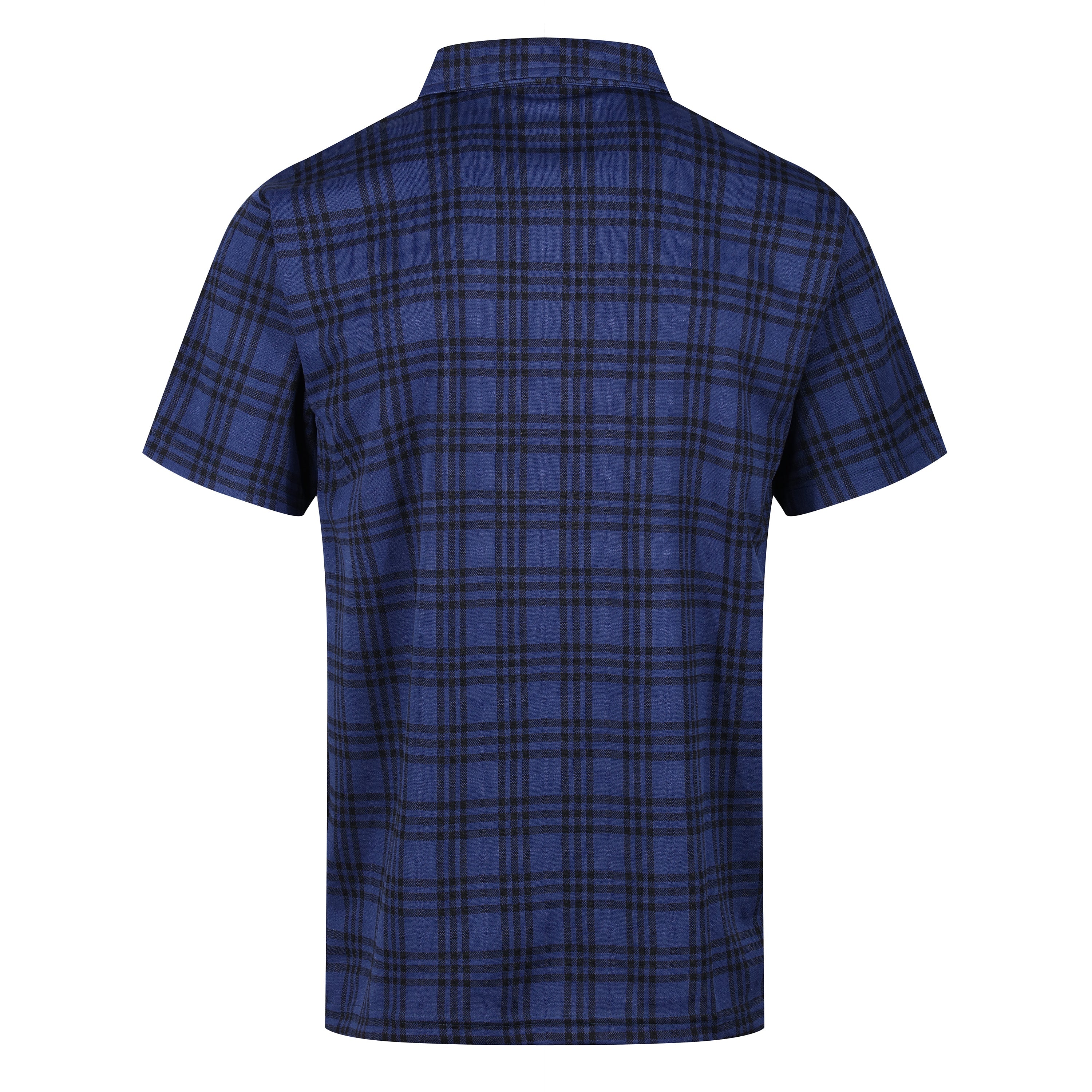 Charles Norton Wiggins Check Polo Shirt