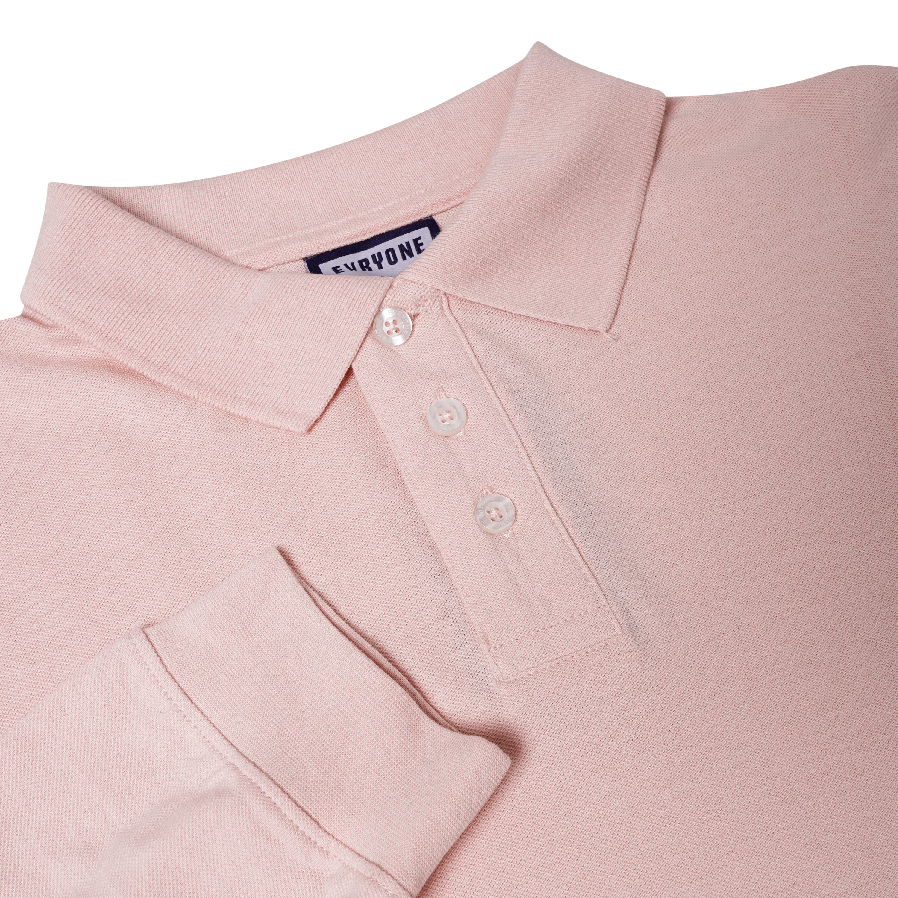 Evryone Long Sleeve Polo Shirt
