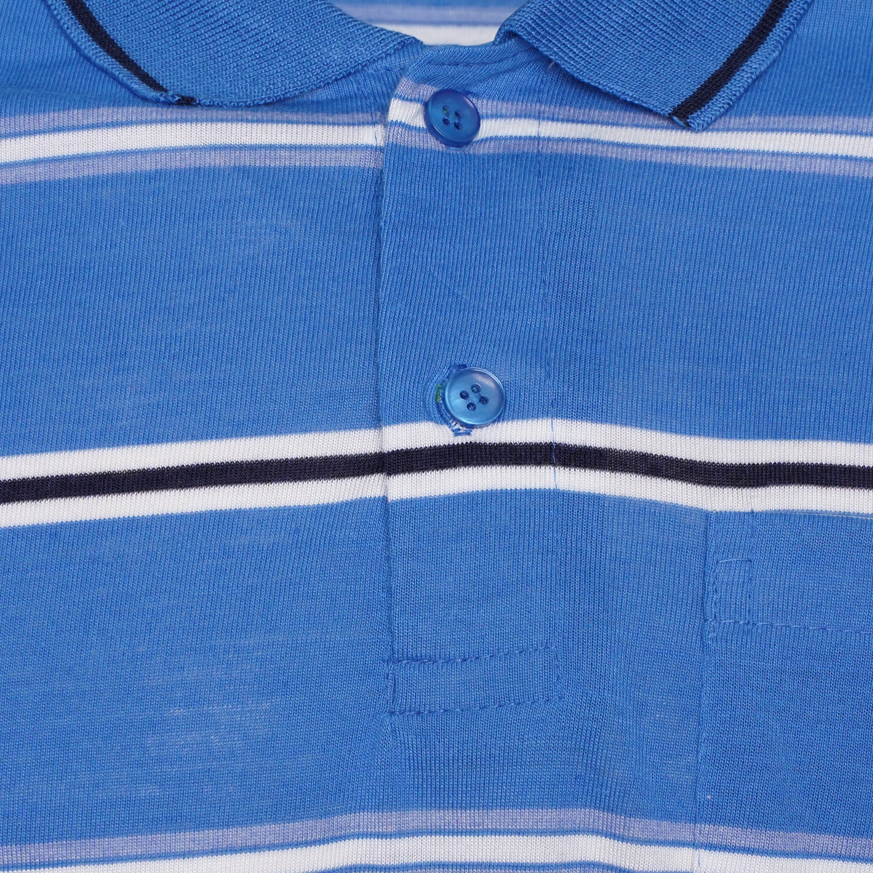 Charles Norton Brenden Striped Polo Shirt