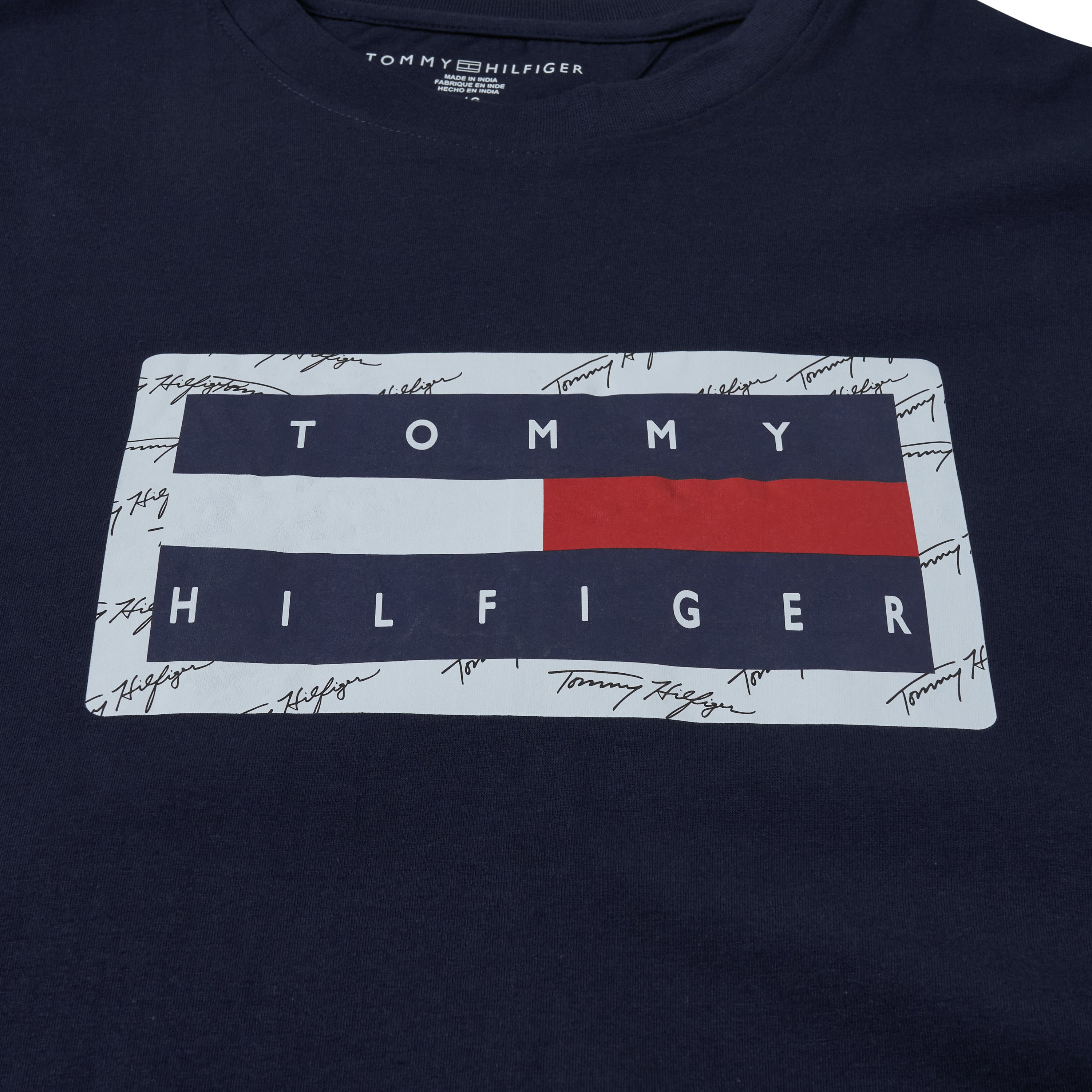 Tommy Hilfiger Signiture Print Graphic T-Shirt