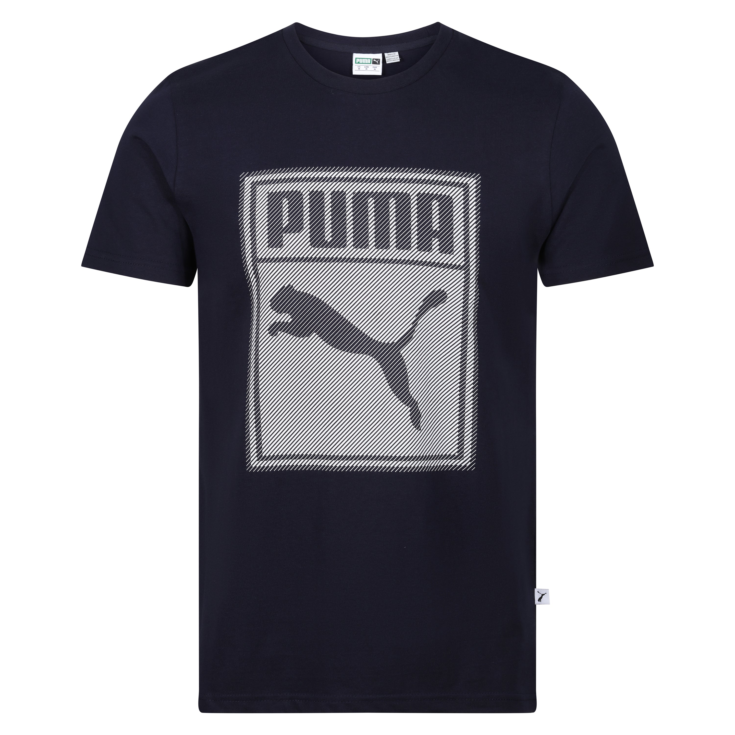 Puma Diagonal Stripe Graphic T-Shirt