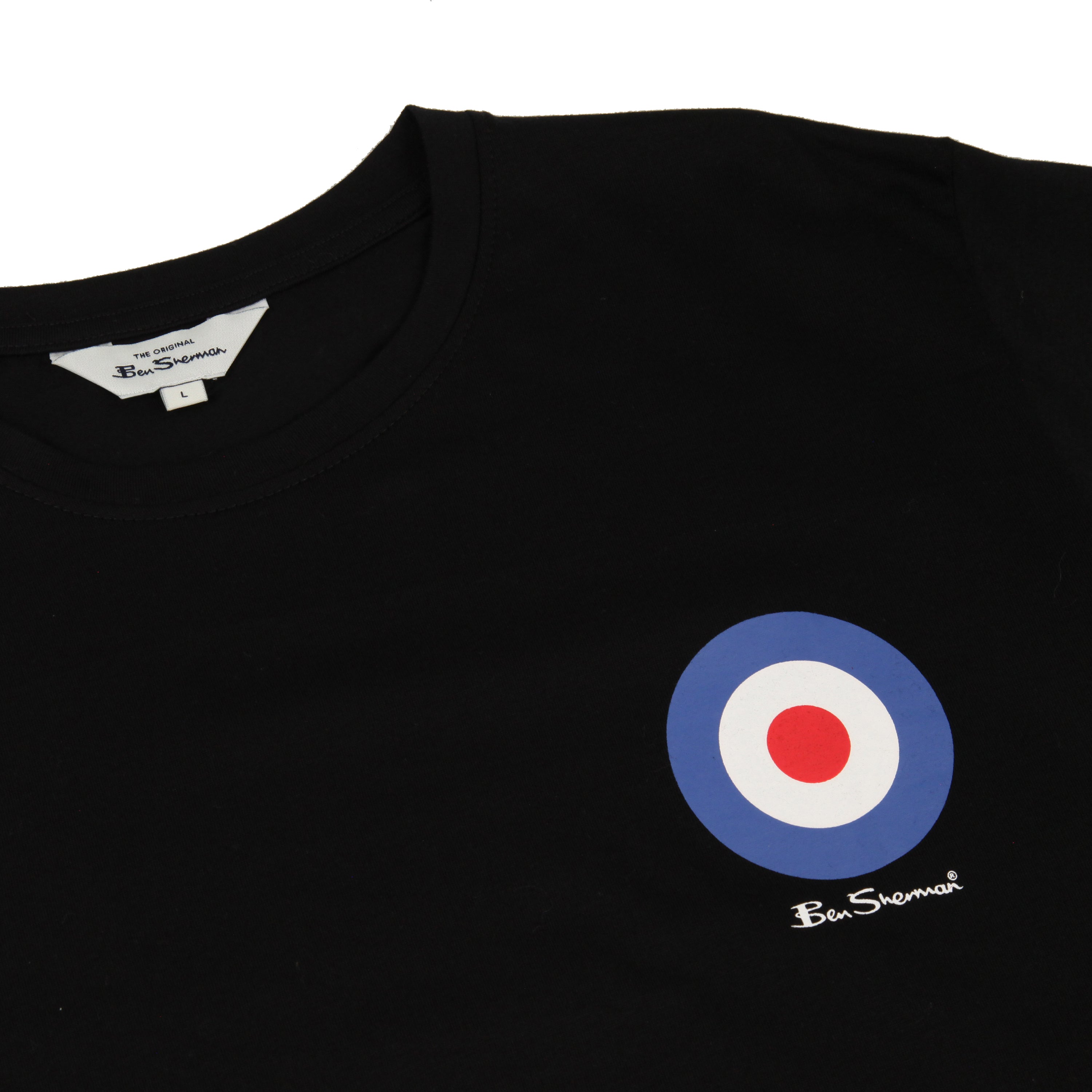 Ben Sherman Crew Neck Target T-Shirt