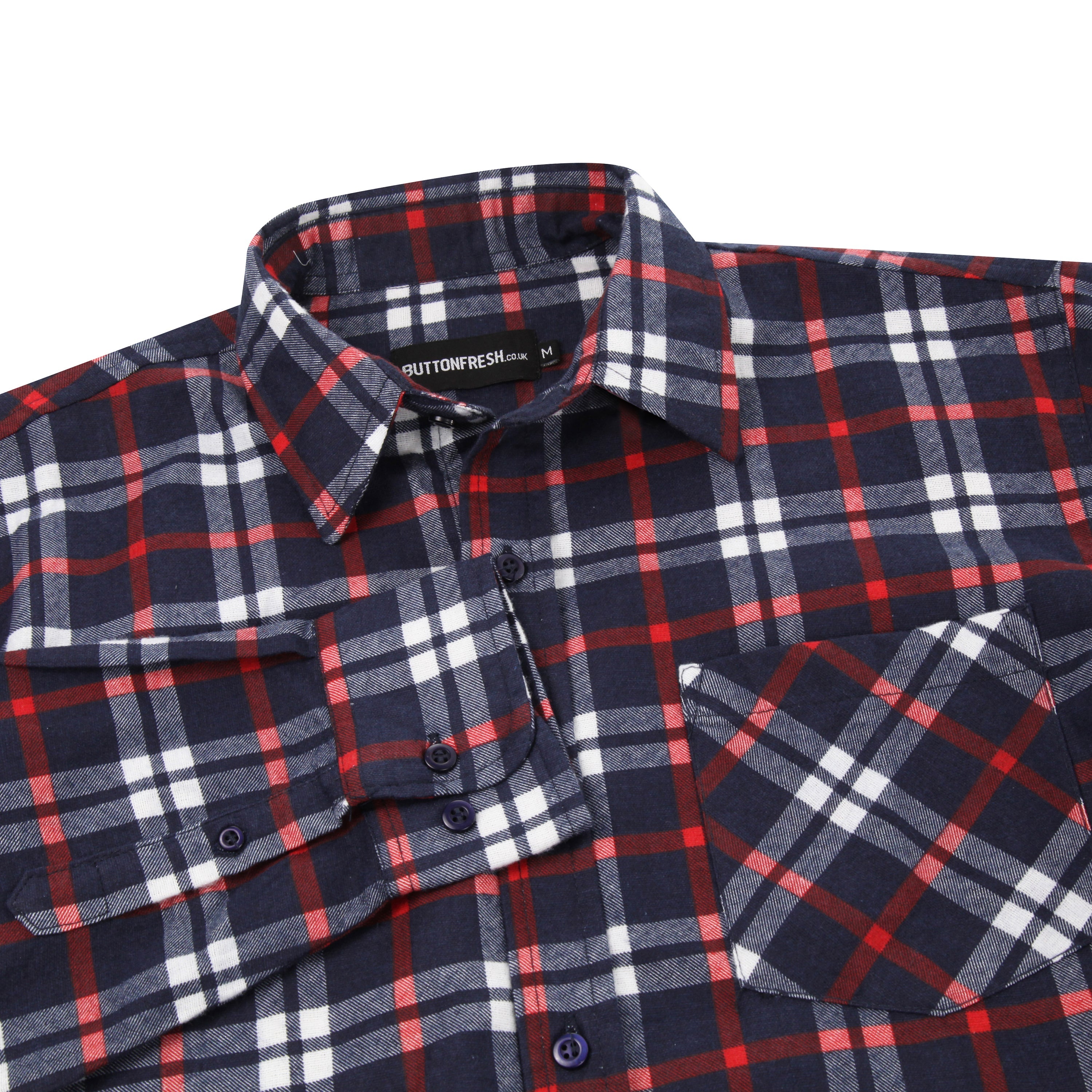 ButtonFresh Brushed Cotton Check Shirt