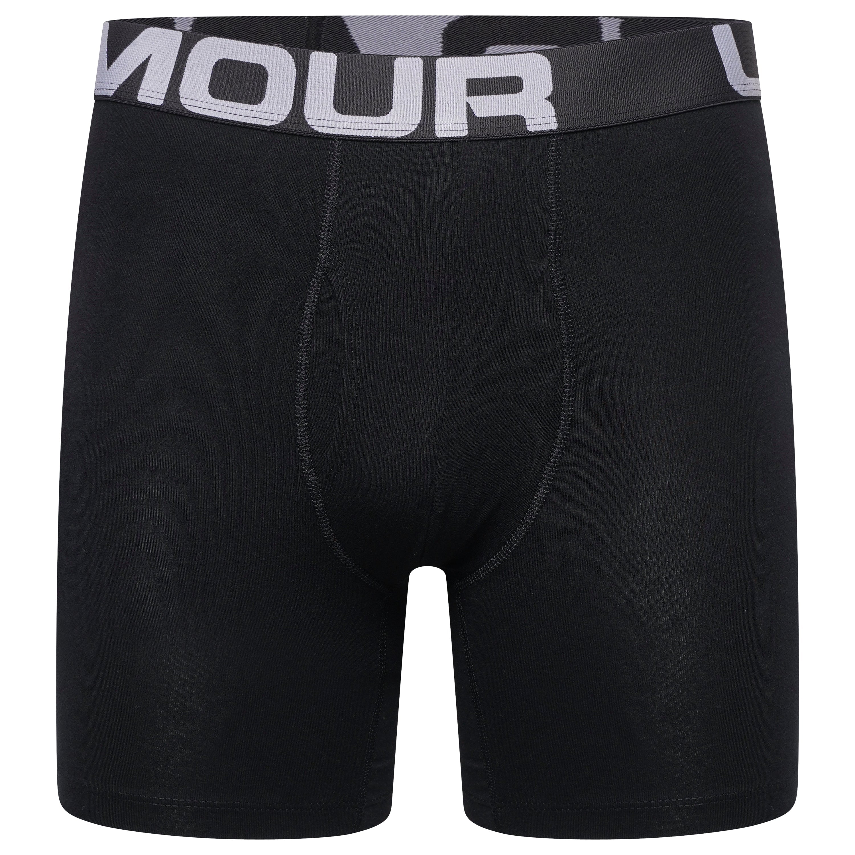 Under Armour 6" Charged Cotton 3 Pack Boxerjocks