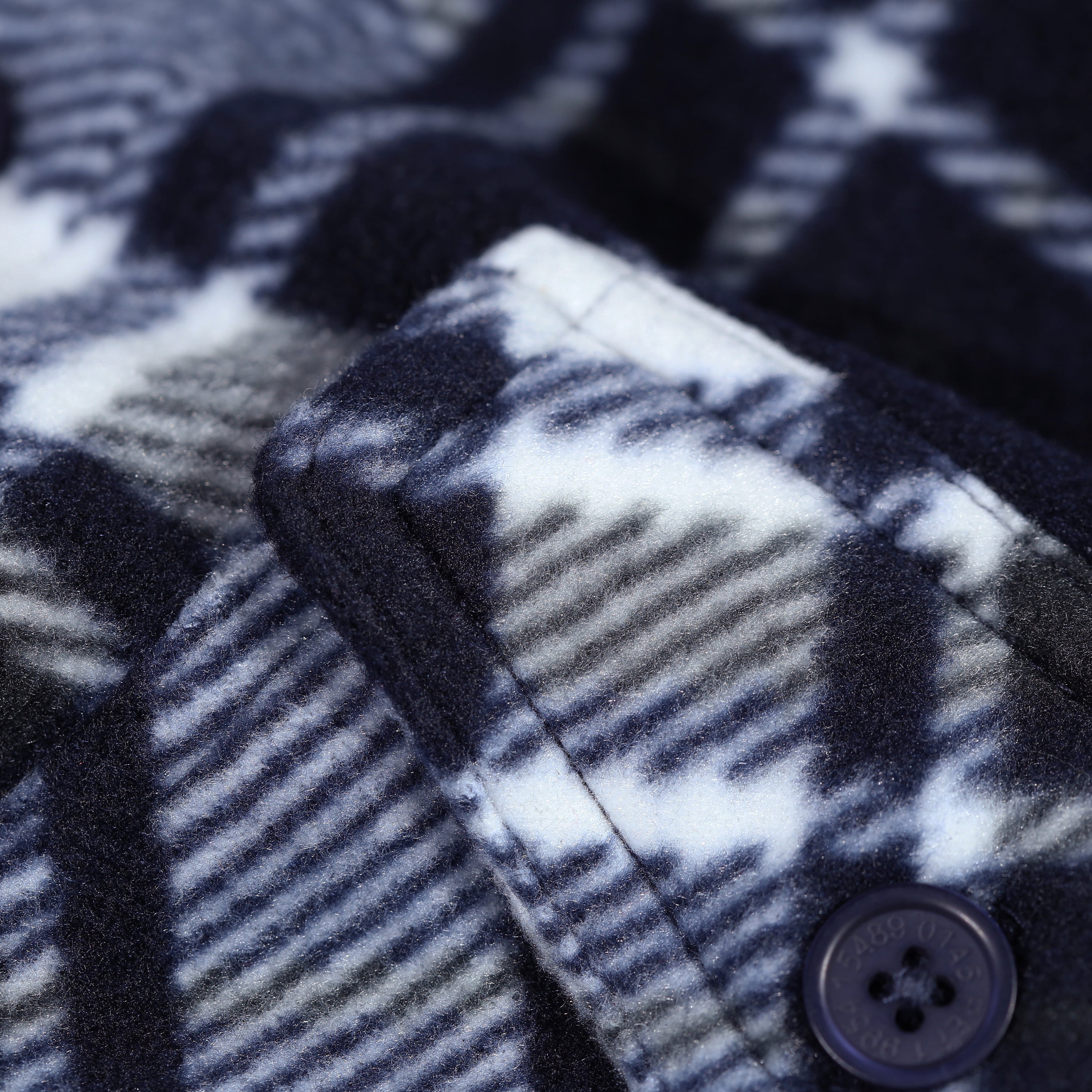 Brave Soul Belfast Check Fleece Overshirt