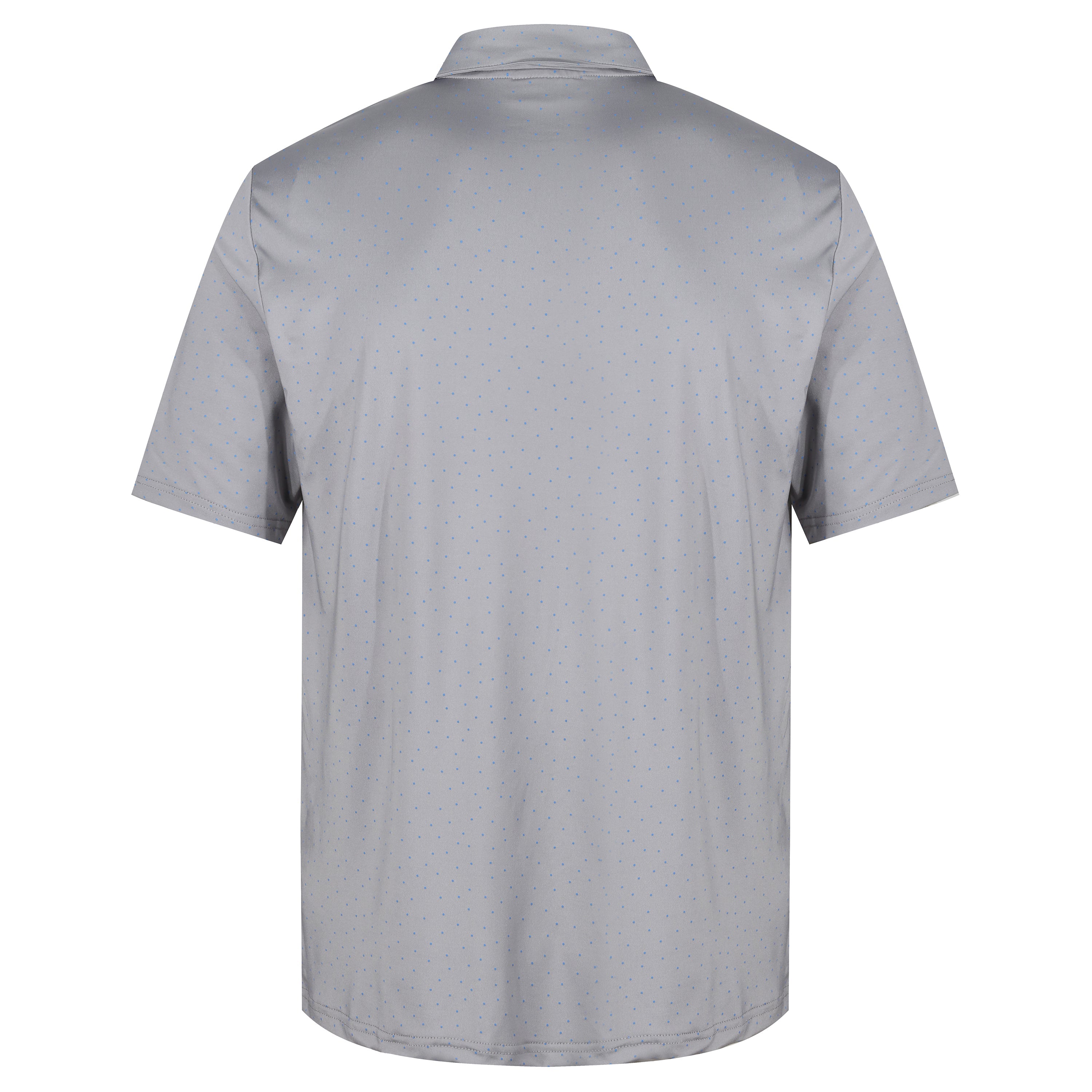 Island Green Dot Print Golf Sport Polo Shirt