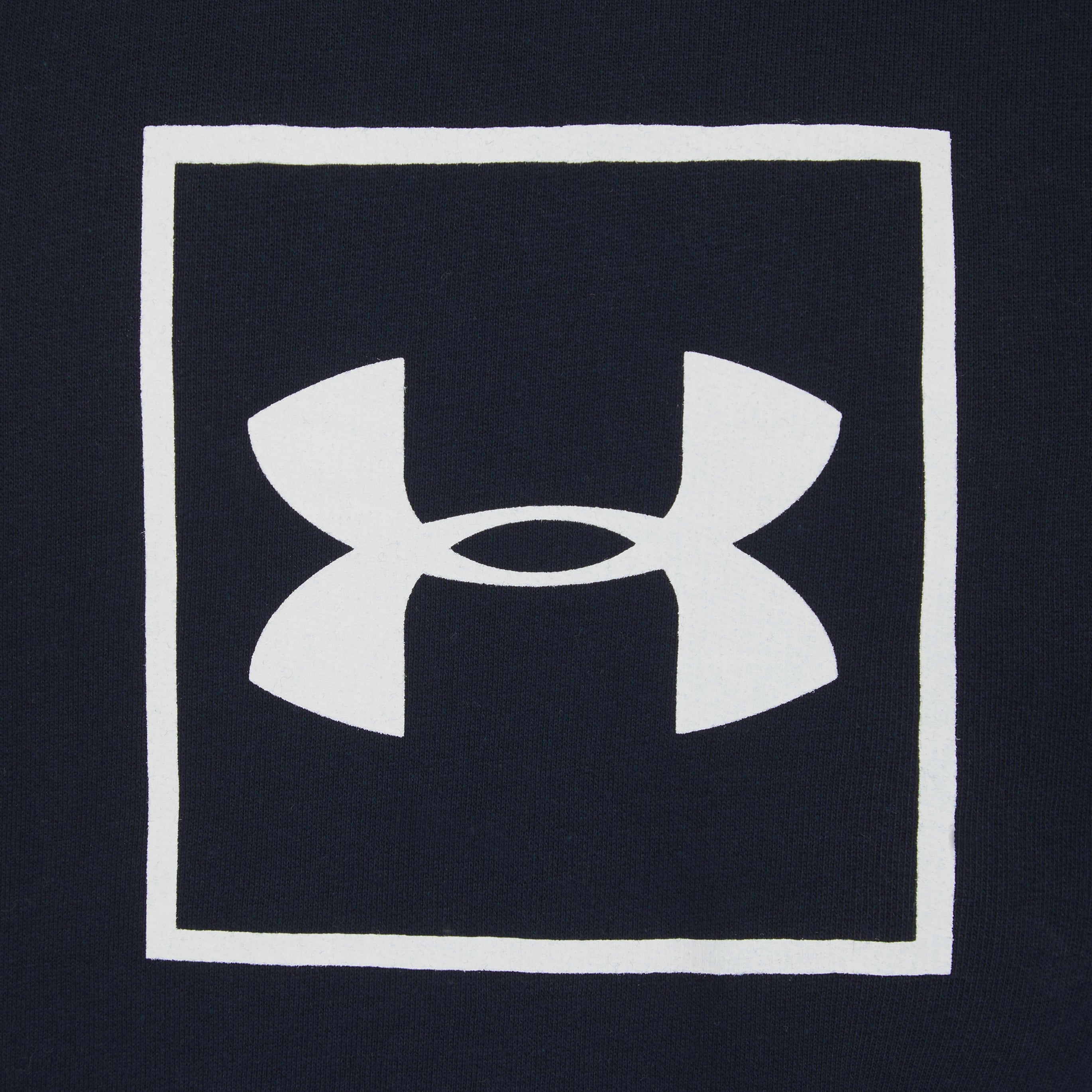 Under Armour Rival Box Logo Fleece Hoodie