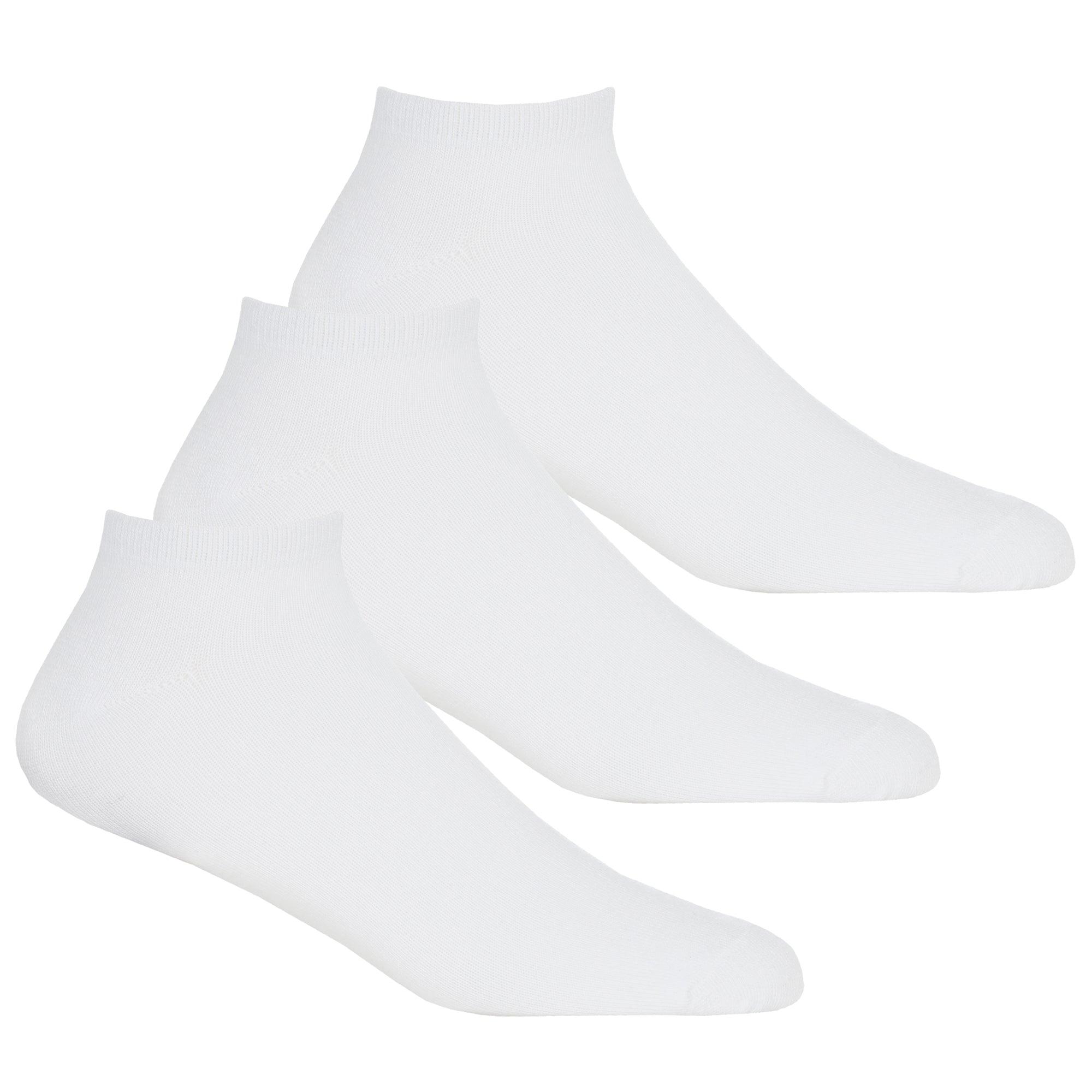 3 Pair Bamboo Trainer Socks