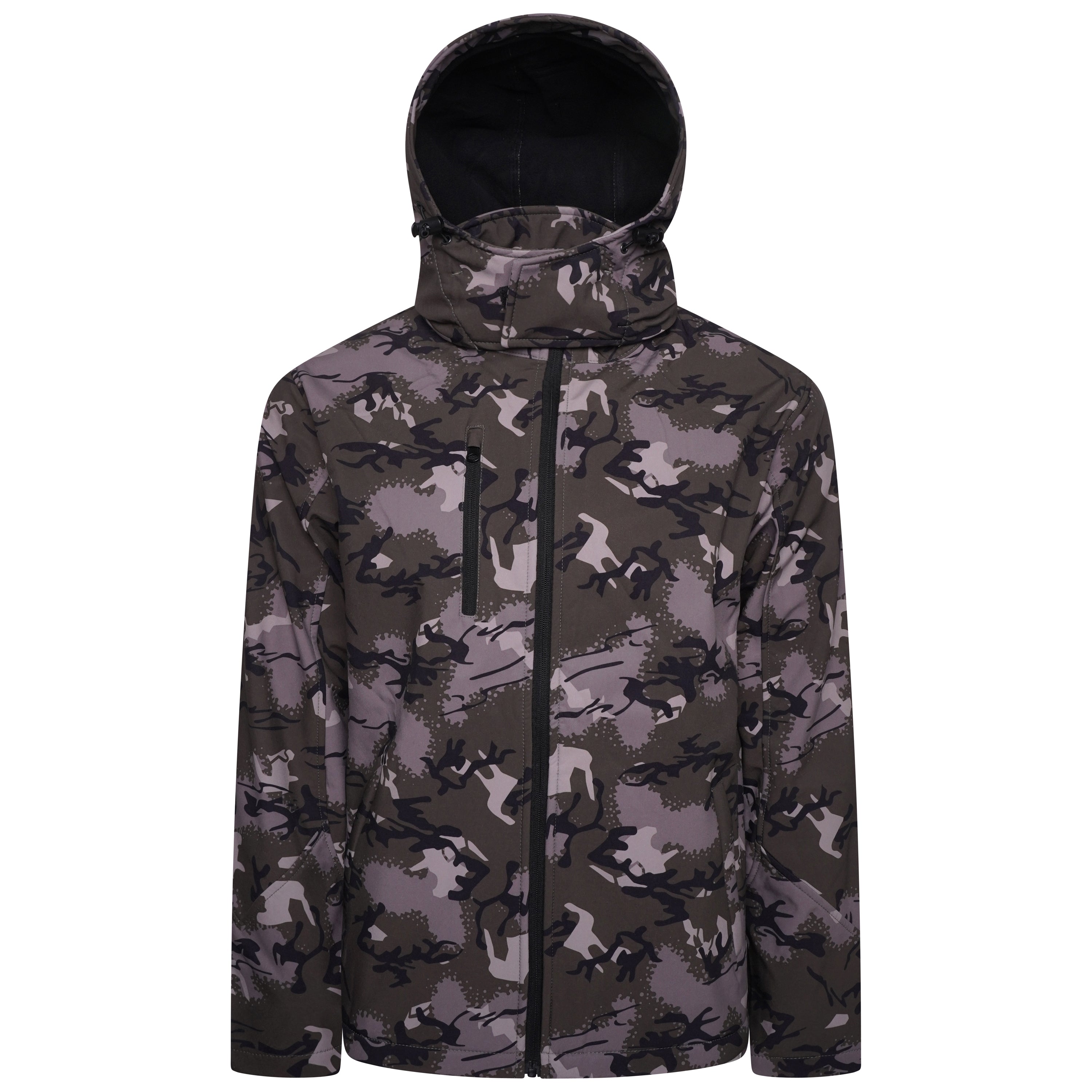Result Camo TX Performance Hooded Softshell Jacket