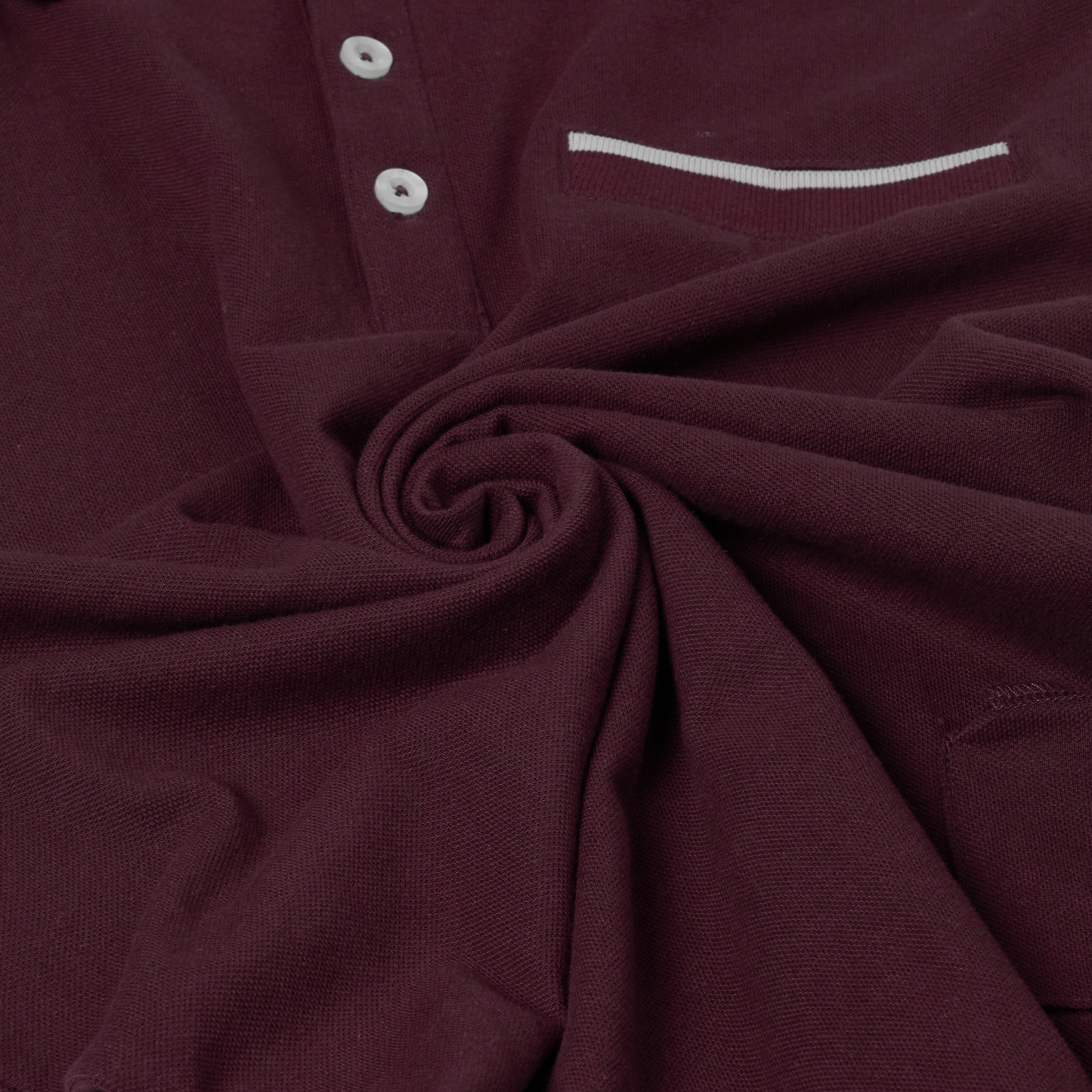 Evryone Contrast Tipped Polo Shirt