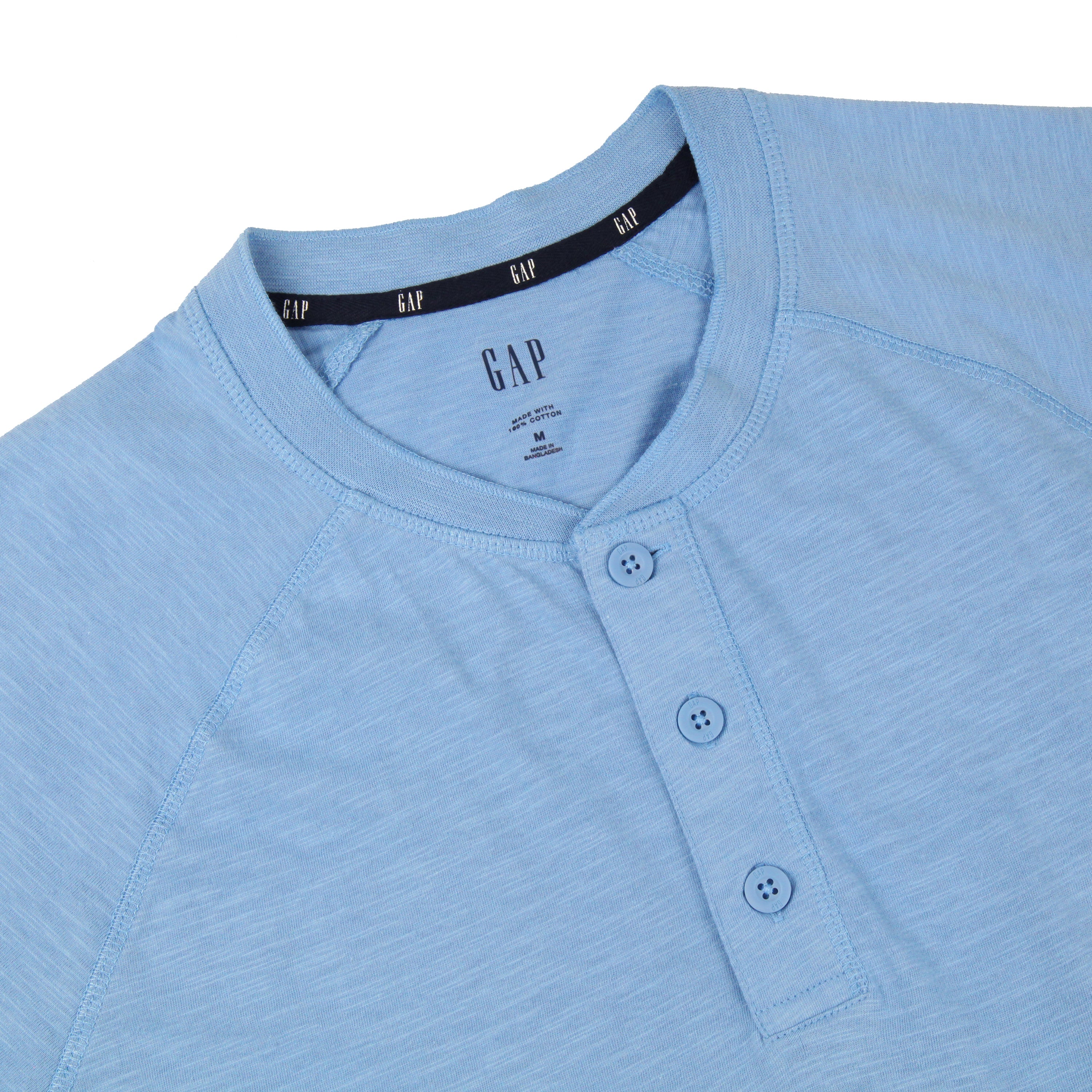 GAP Short Sleeve Henley T-Shirt