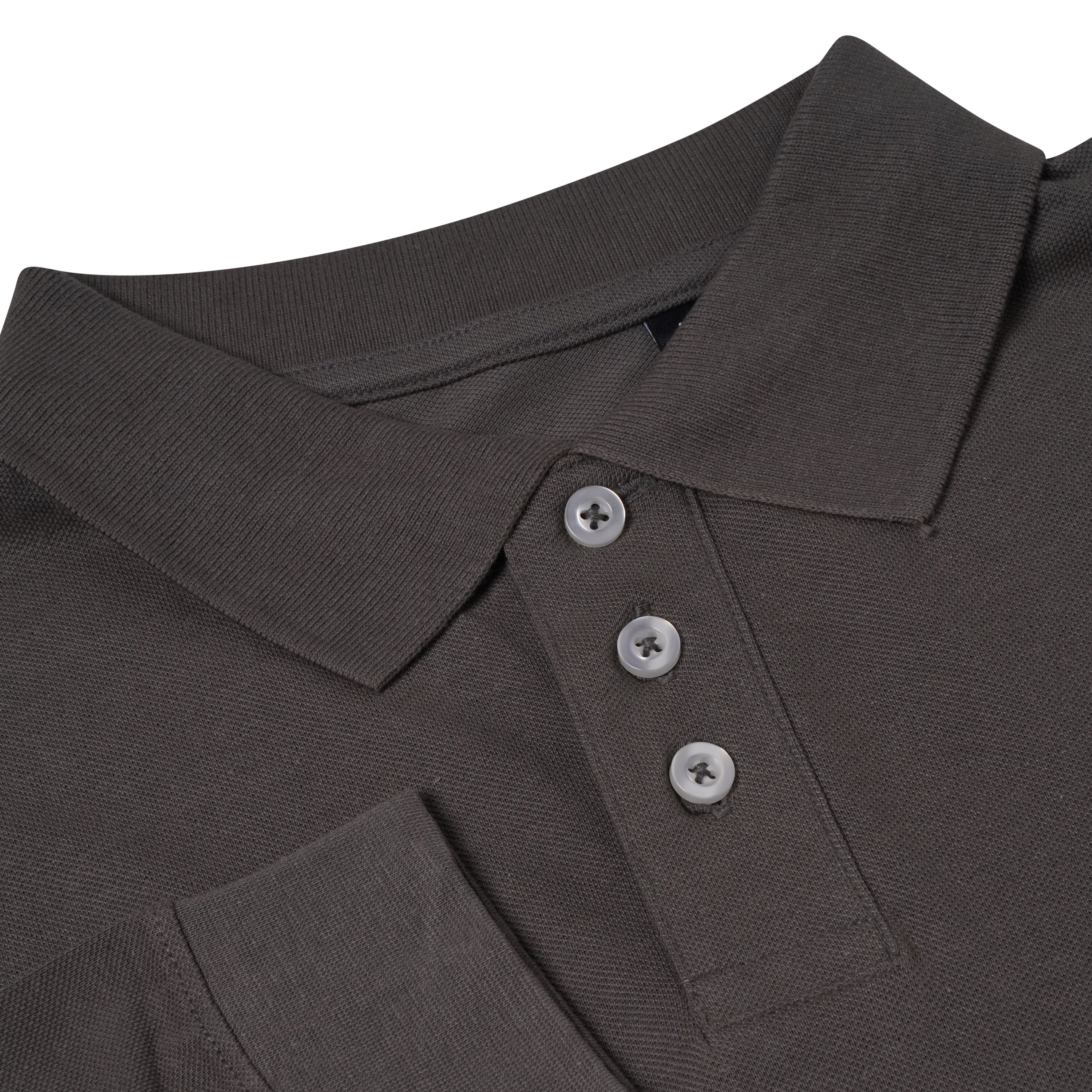 Everett Wales Long Sleeve Polo Shirt