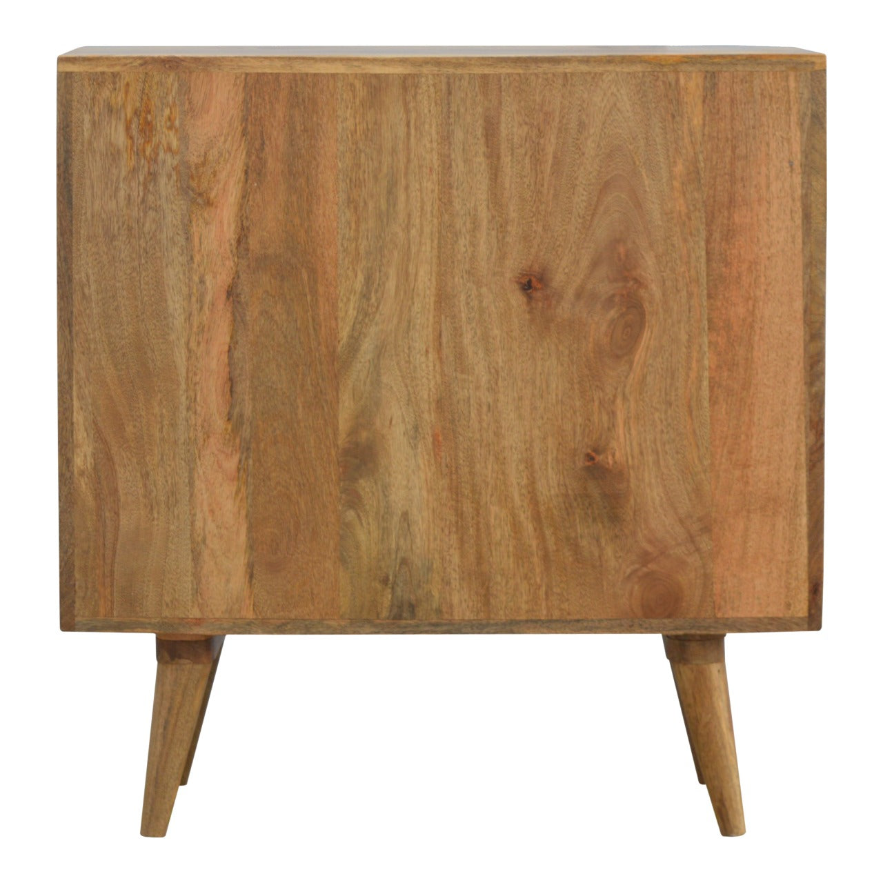 Solid Mango Wood Pineapple Carved Chest