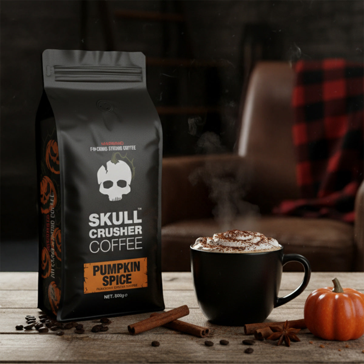 Skull Crusher Coffee - Pumpkin Spice