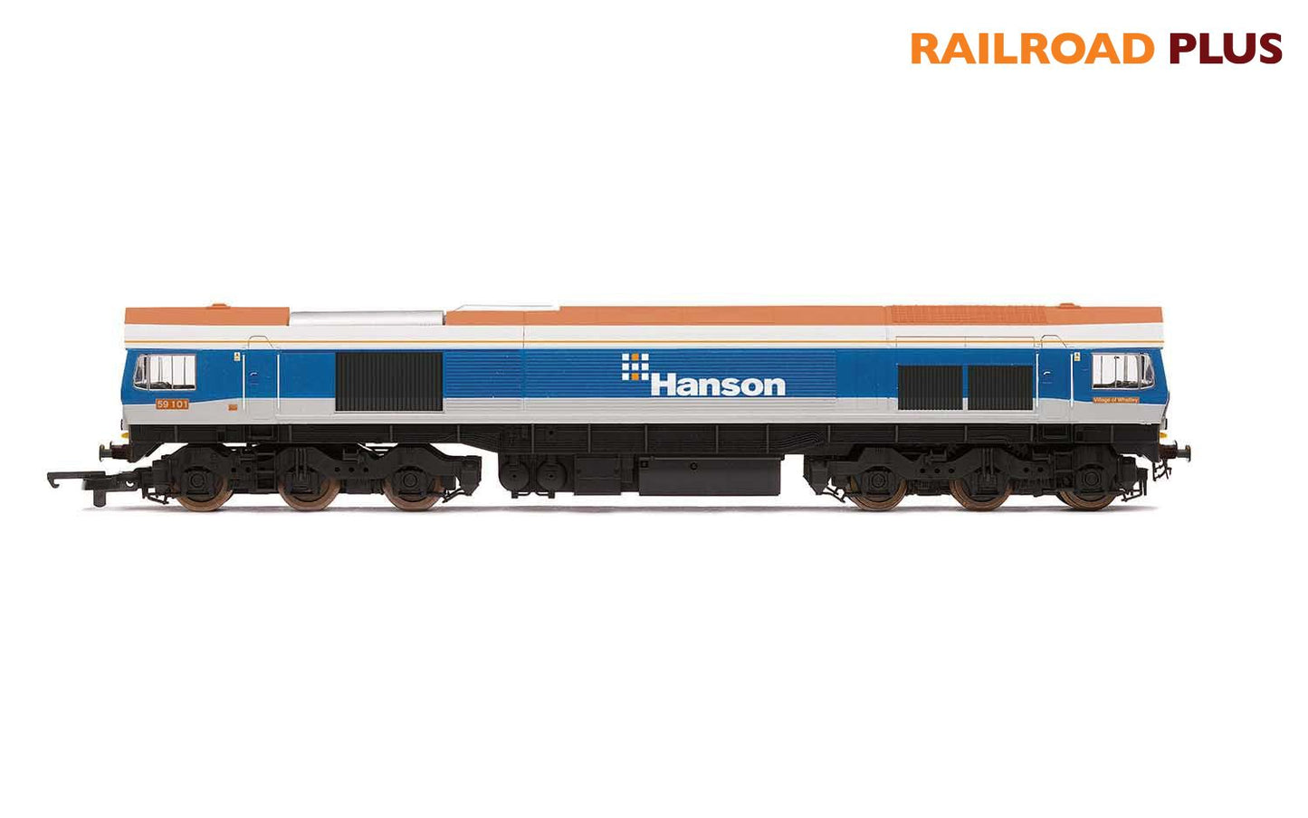 Hornby R30070 RailRoad Plus Hanson, Class 59, Co-Co, 59101 Diesel Locomotive - Era 10
